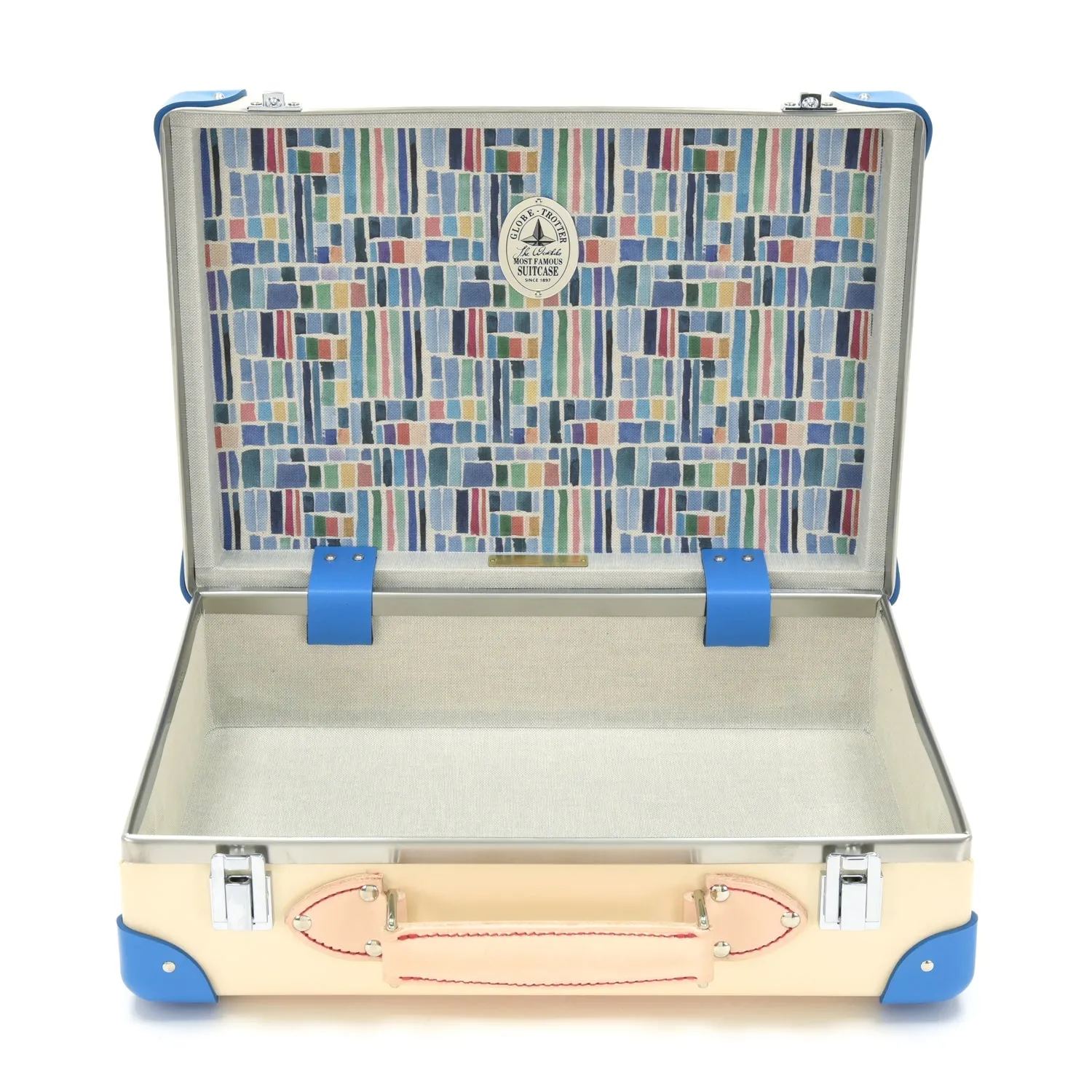 Albion · Small Attaché | Ivory/Dorset Blue