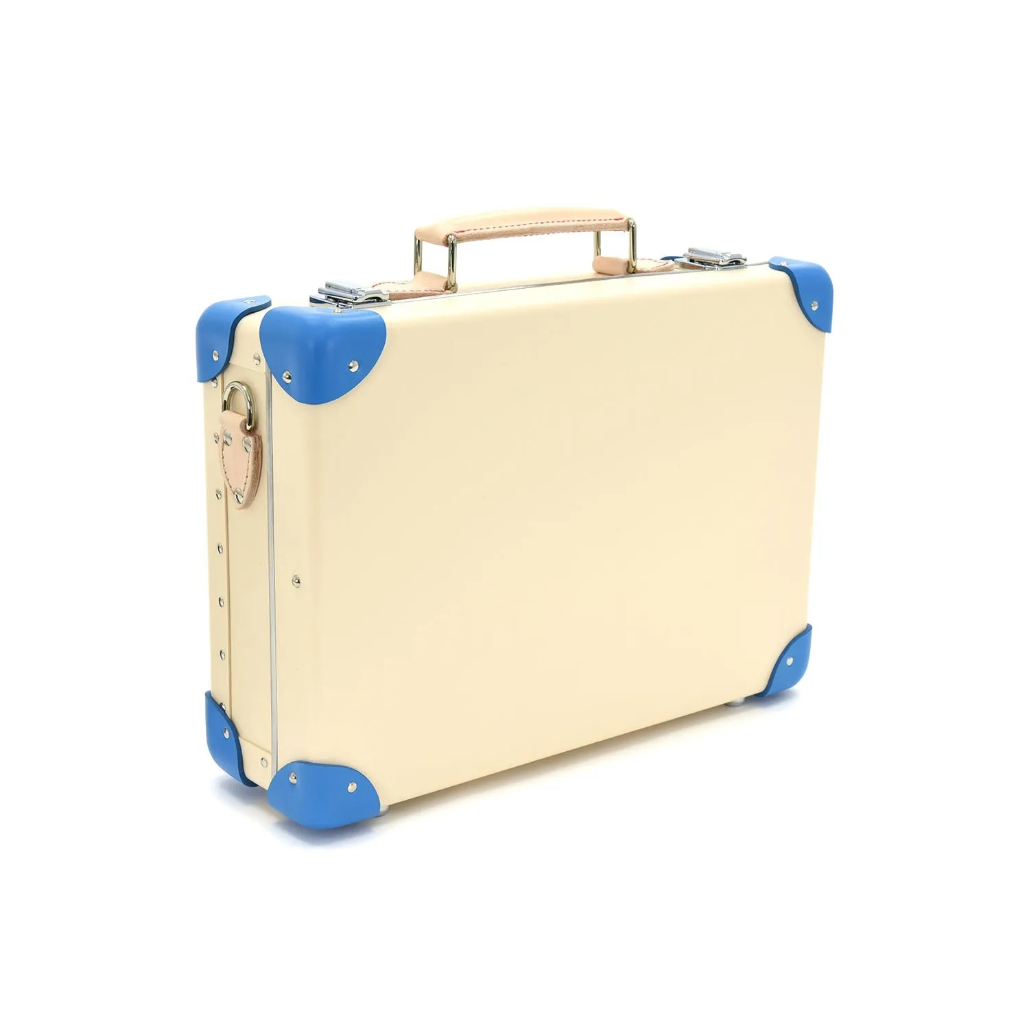 Albion · Small Attaché | Ivory/Dorset Blue