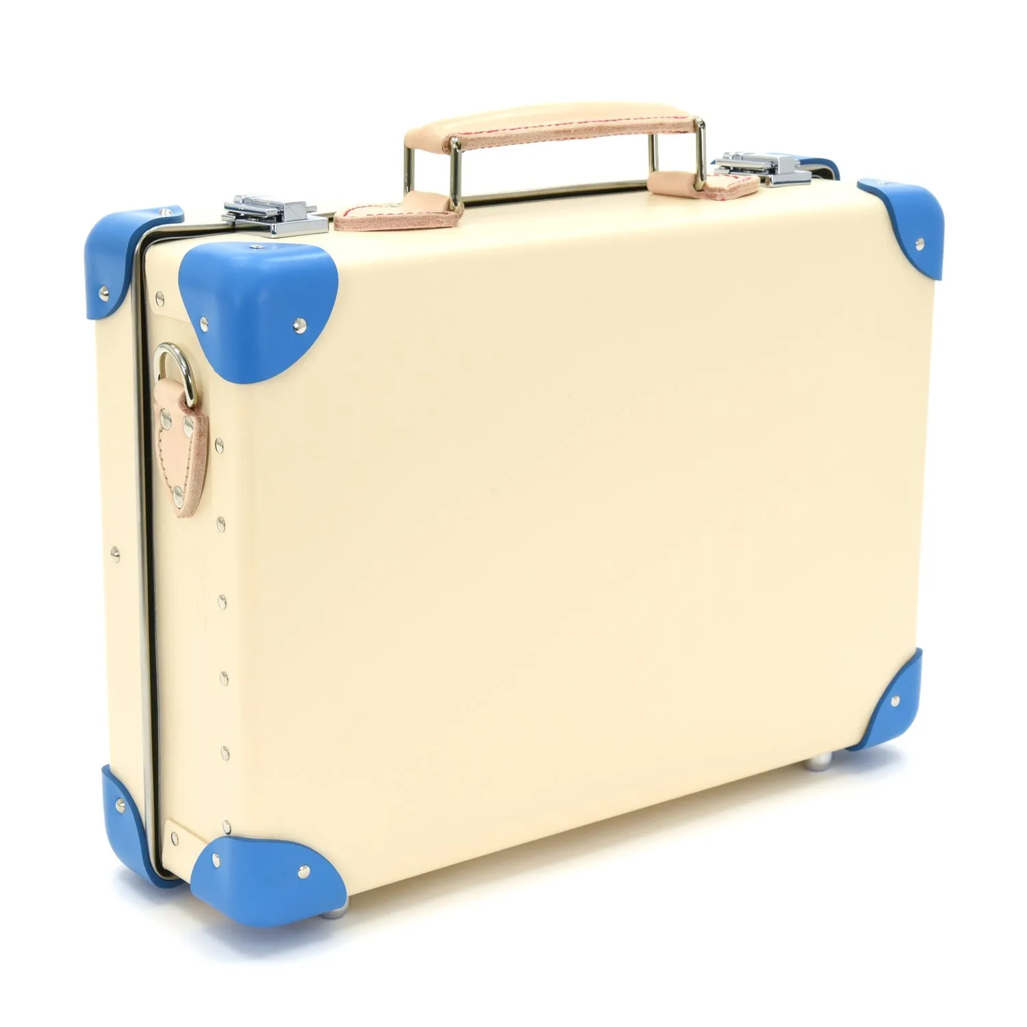 Albion · Small Attaché | Ivory/Dorset Blue