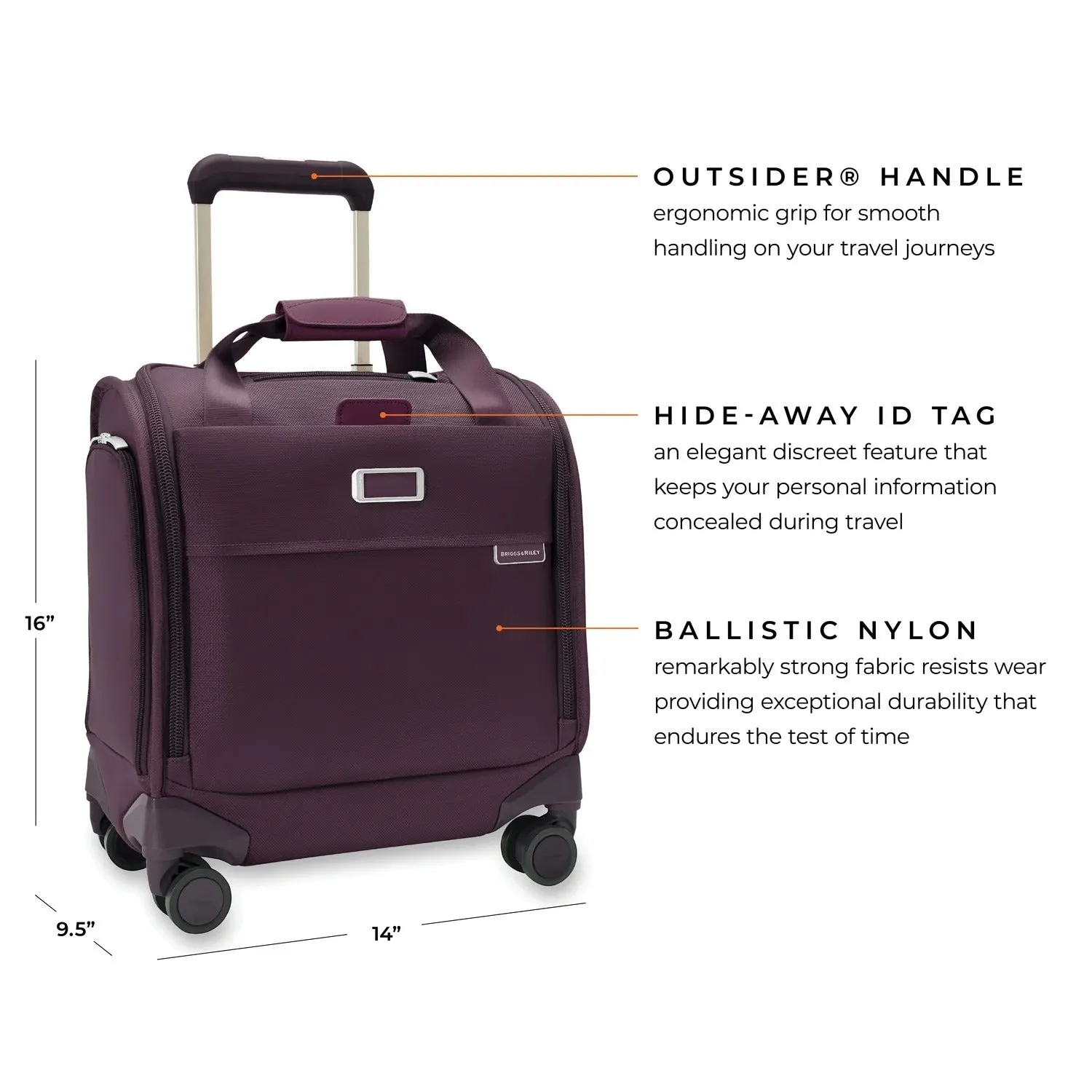 BASELINE Limited Edition Cabin Spinner - Plum