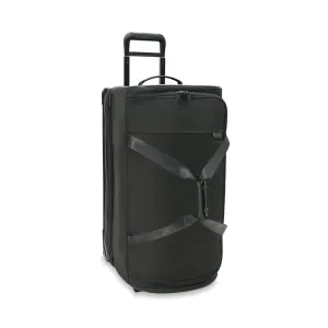 Briggs & Riley Baseline 27” Checked 2-Wheeled Medium Duffle (Free Monogram)-  BLUWD127