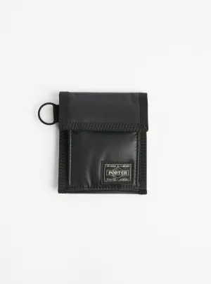 CAPSULE Square Wallet Black