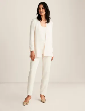 Carmel Self Edge Kissing Front Cardigan - Sale
