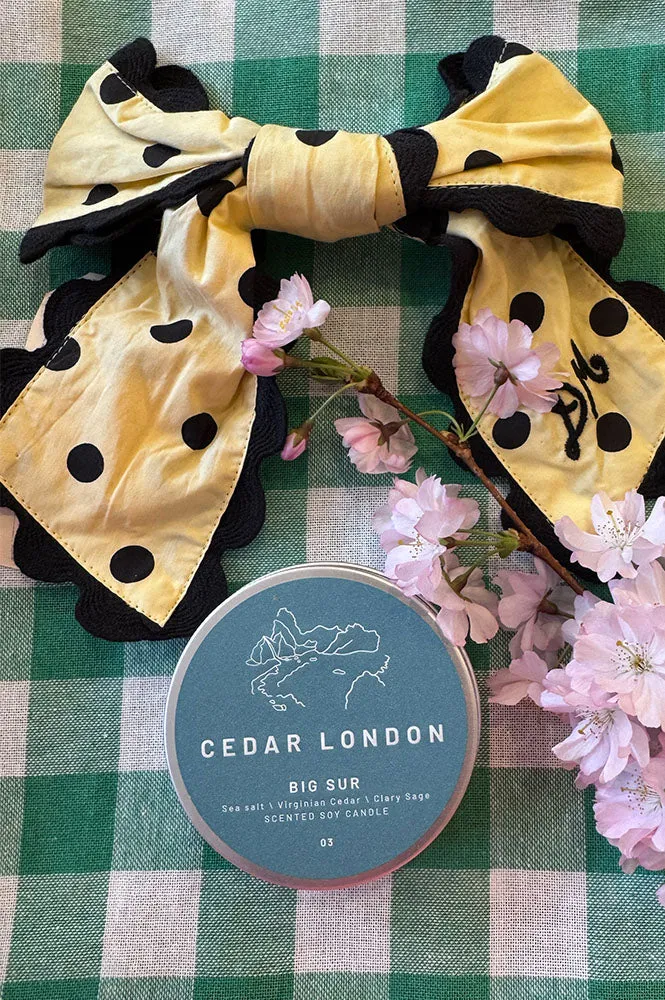 Cedar London Big Sur Candle Tin