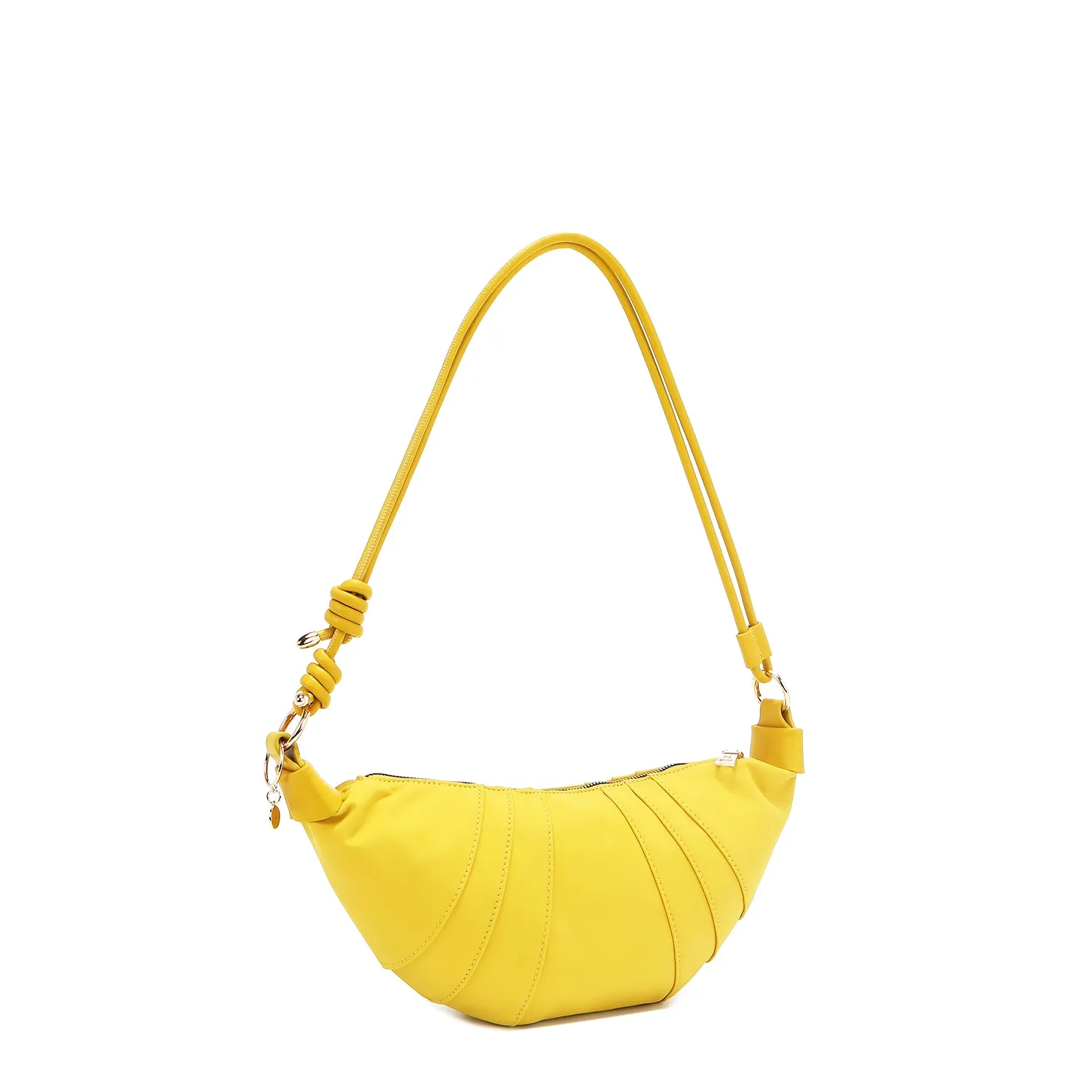 COLOR PATCH CROISSANT BAG