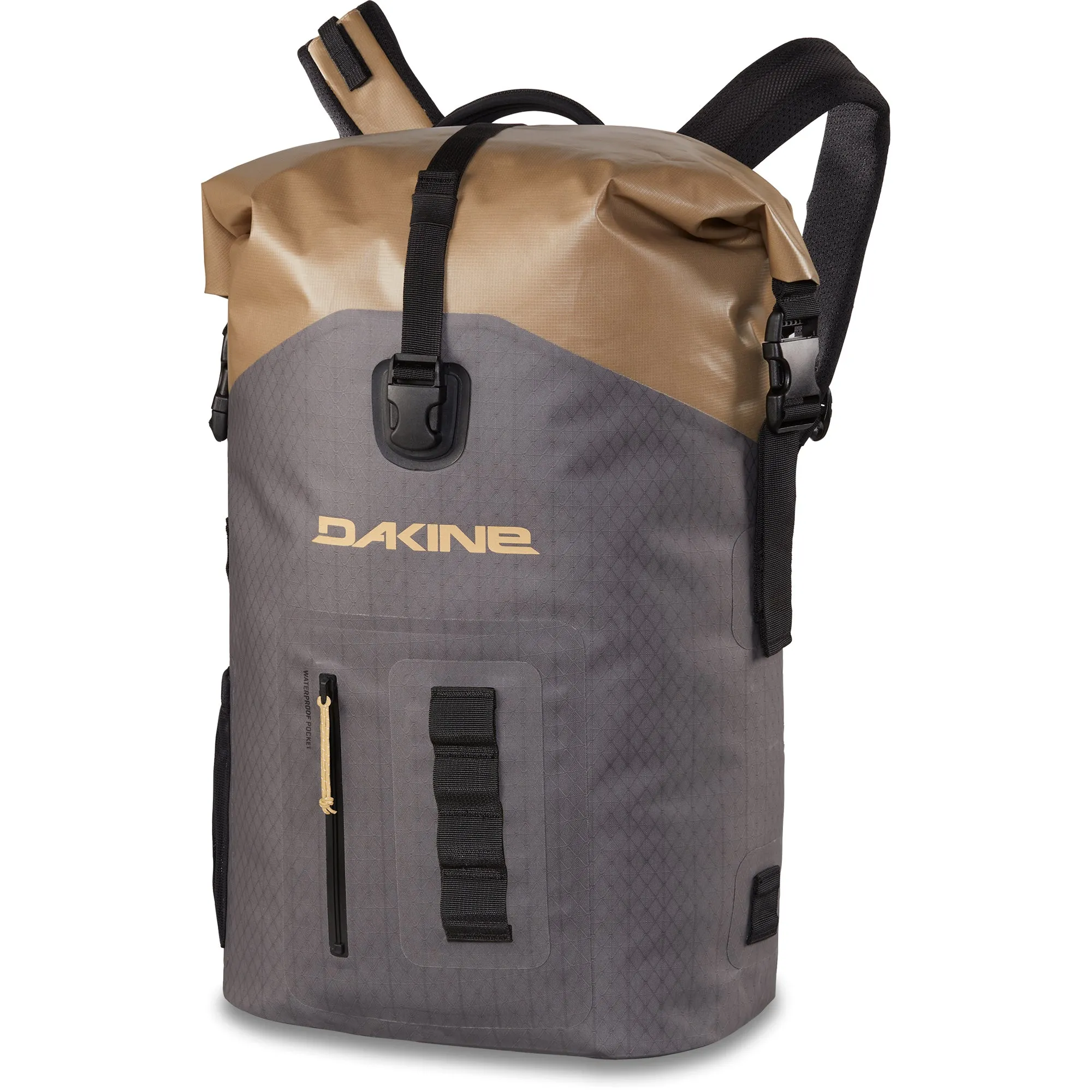 Cyclone Wet/Dry Rolltop Backpack 34L - Castlerock/Stone
