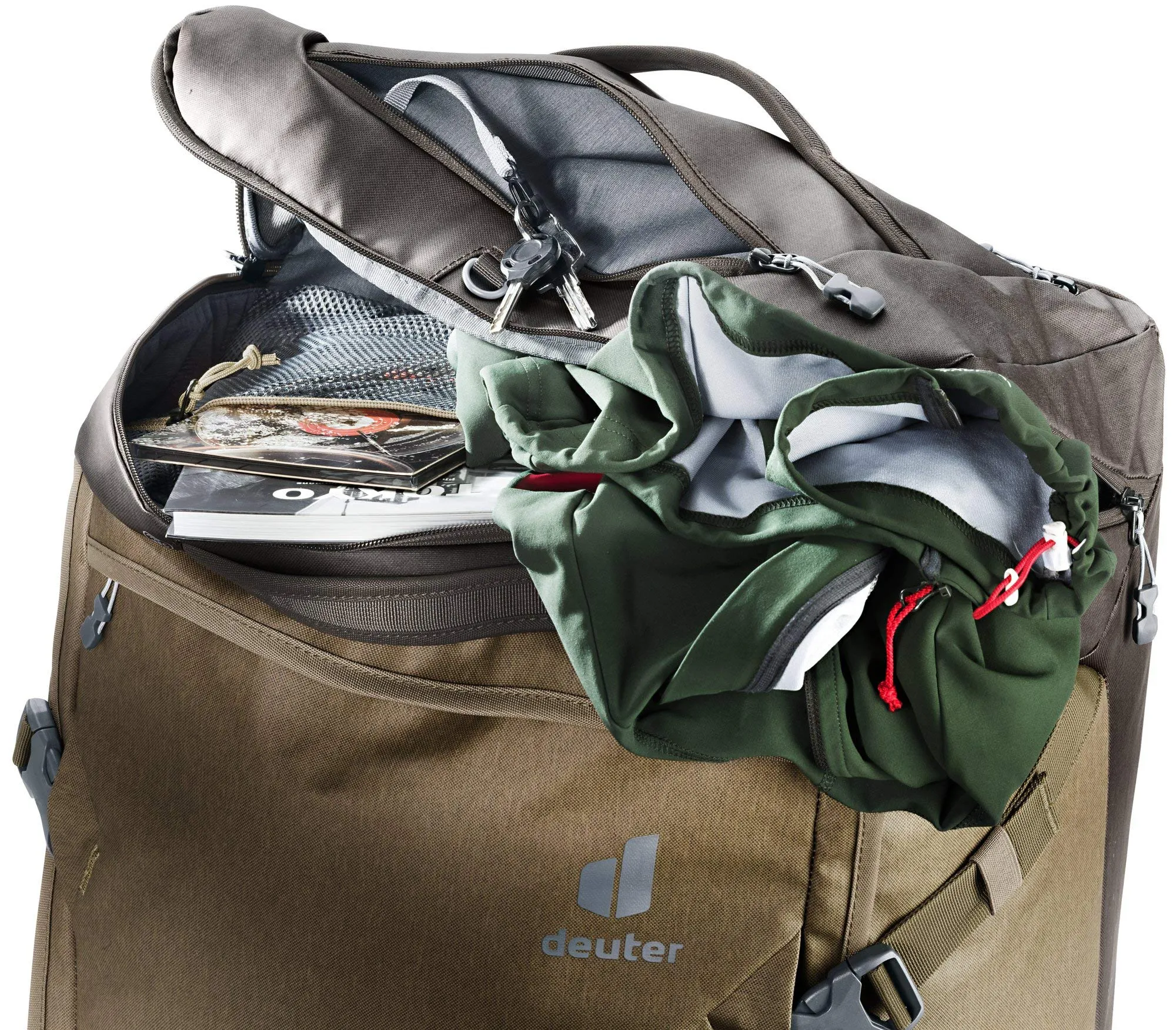 Deuter Aviant 90L 2-Wheel Wheeled Duffel Bags