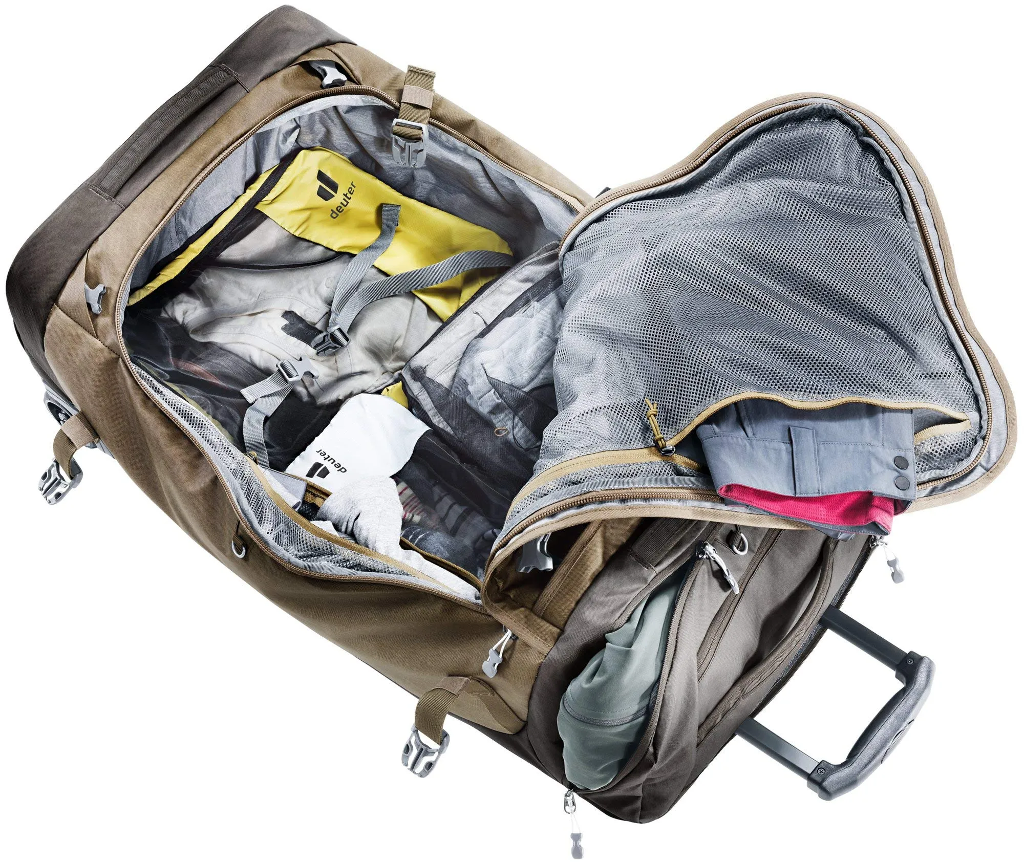 Deuter Aviant 90L 2-Wheel Wheeled Duffel Bags