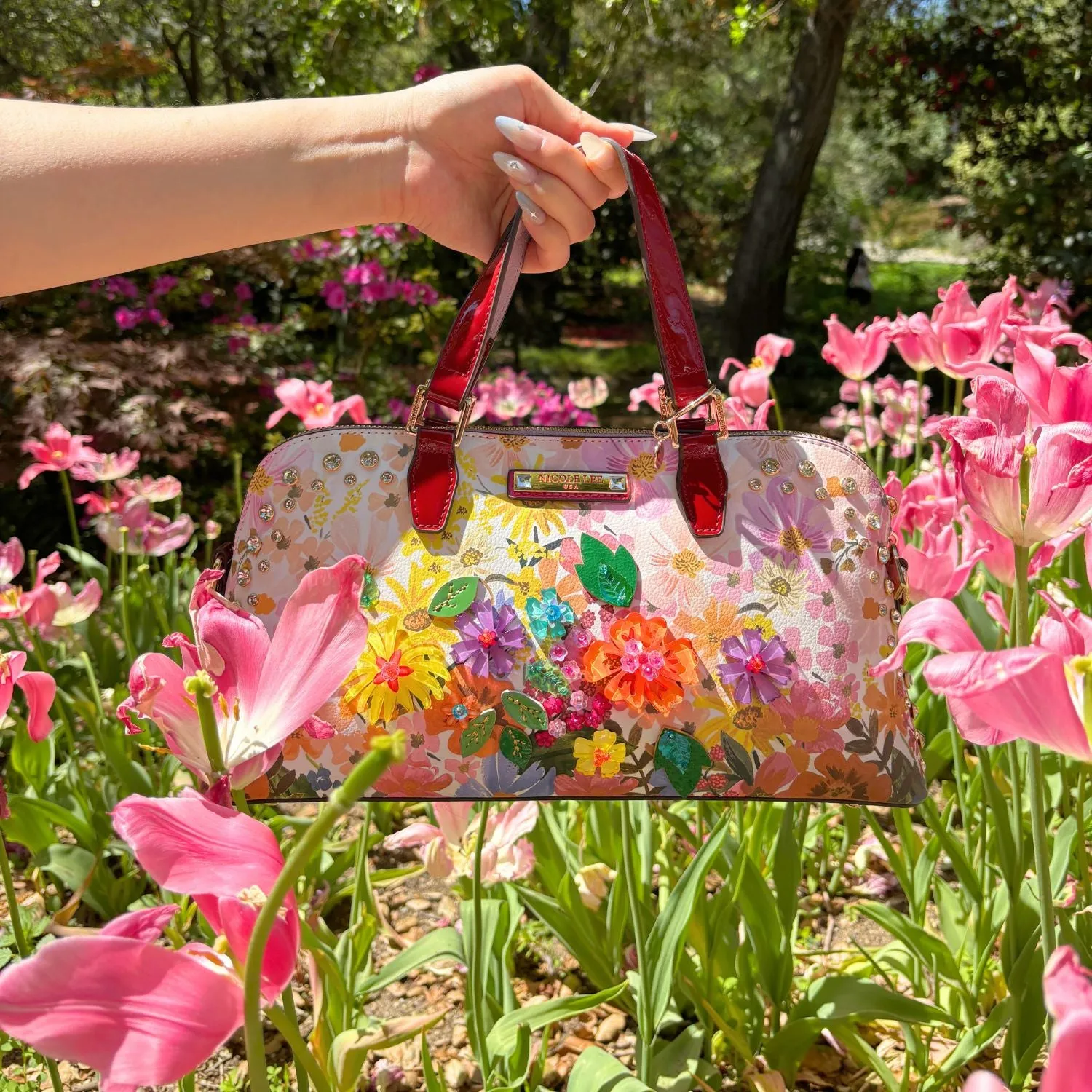 DREAMS BLOSSOM DOME HANDBAG