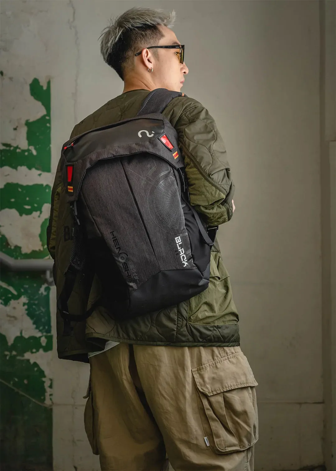 FX Creations Kamen Rider Black AGS Pro Suspension Backpack KMR76322AGS-01