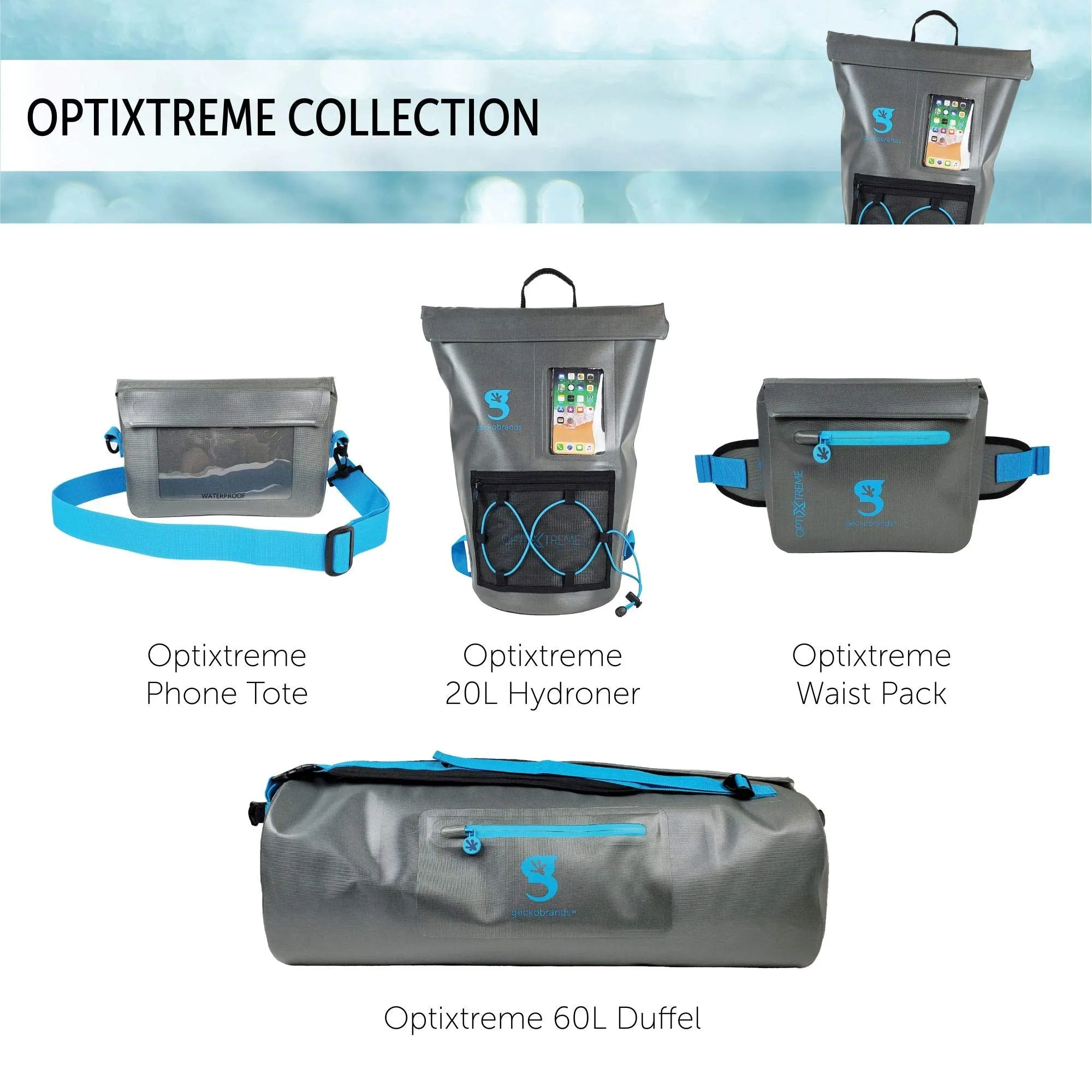 Geckobrands Optixtreme 60L Duffel