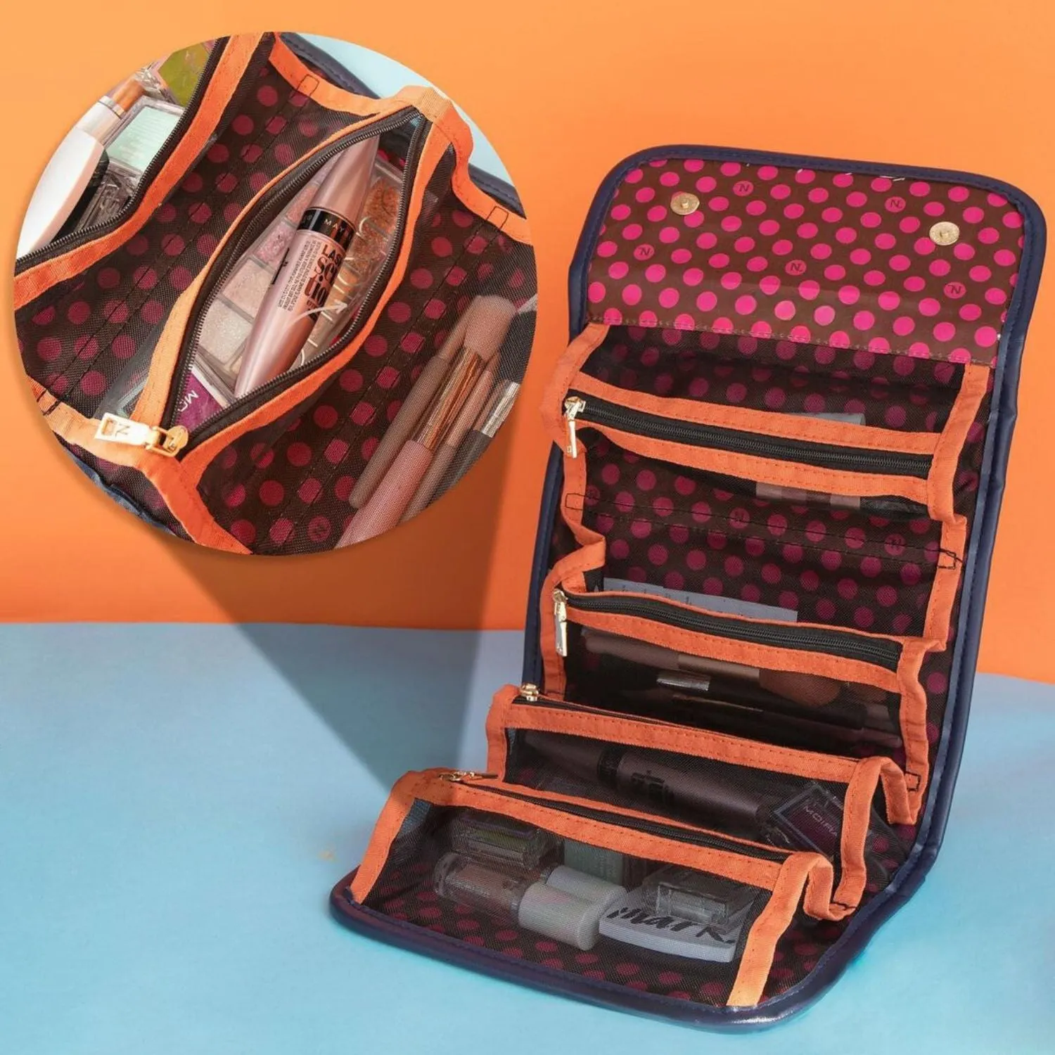 HANGING COSMETIC TRAVEL BAG