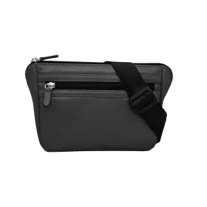 ili New York RFID Smooth Leather Waist Bag