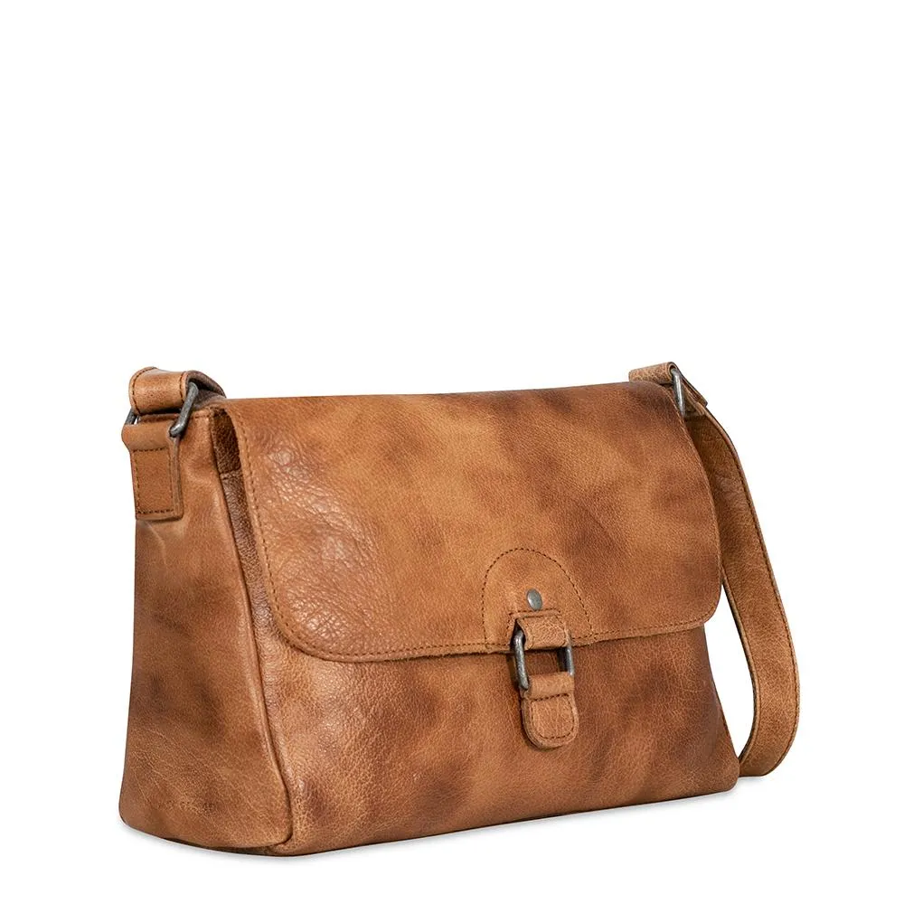 Jack Georges Buffed Large Crossbody Bag