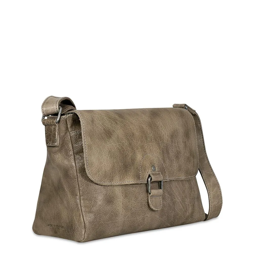 Jack Georges Buffed Large Crossbody Bag