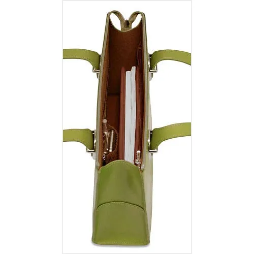 Jack Georges Milano Shoulder Leather Handbag