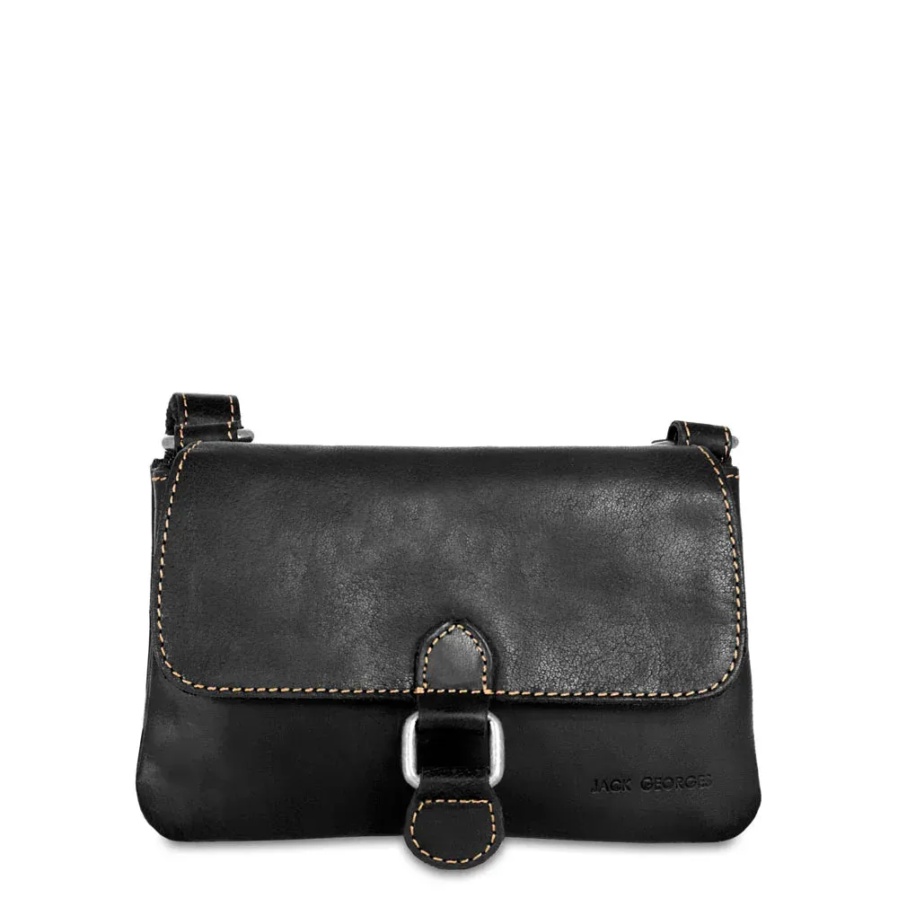 Jack Georges Voyager Collection Mini Crossbody Bag