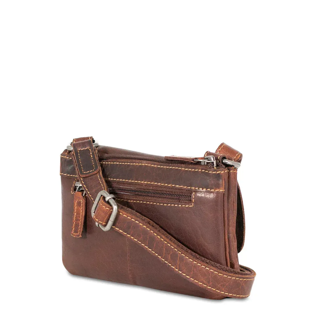 Jack Georges Voyager Collection Mini Crossbody Bag