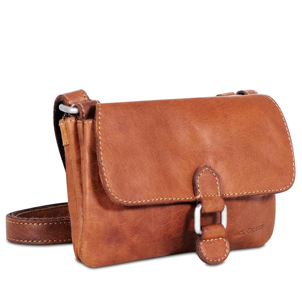 Jack Georges Voyager Collection Mini Crossbody Bag