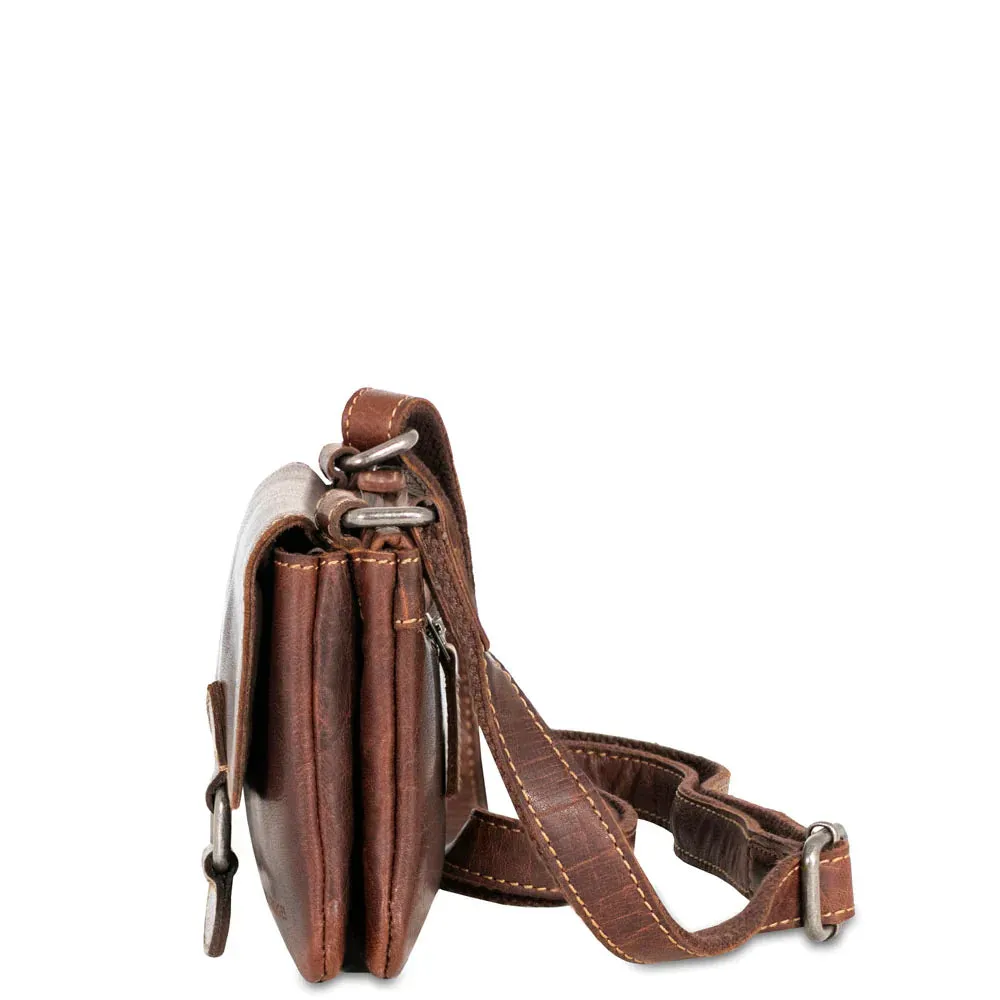 Jack Georges Voyager Collection Mini Crossbody Bag