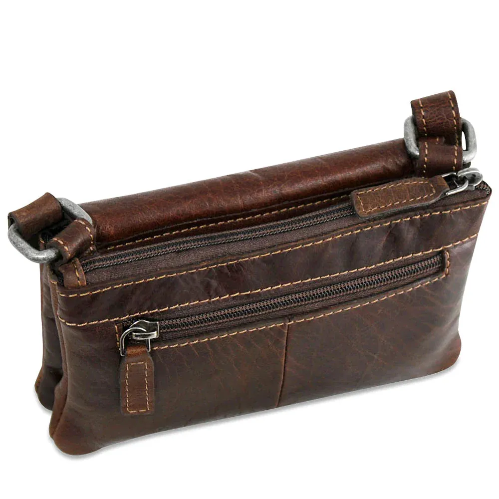 Jack Georges Voyager Collection Mini Crossbody Bag