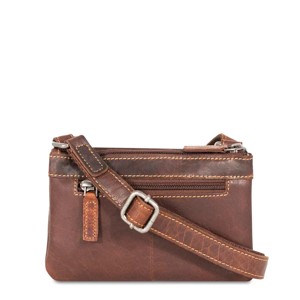 Jack Georges Voyager Collection Mini Crossbody Bag
