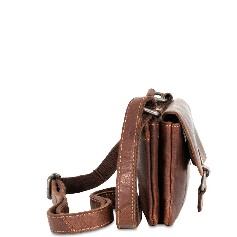 Jack Georges Voyager Collection Mini Crossbody Bag