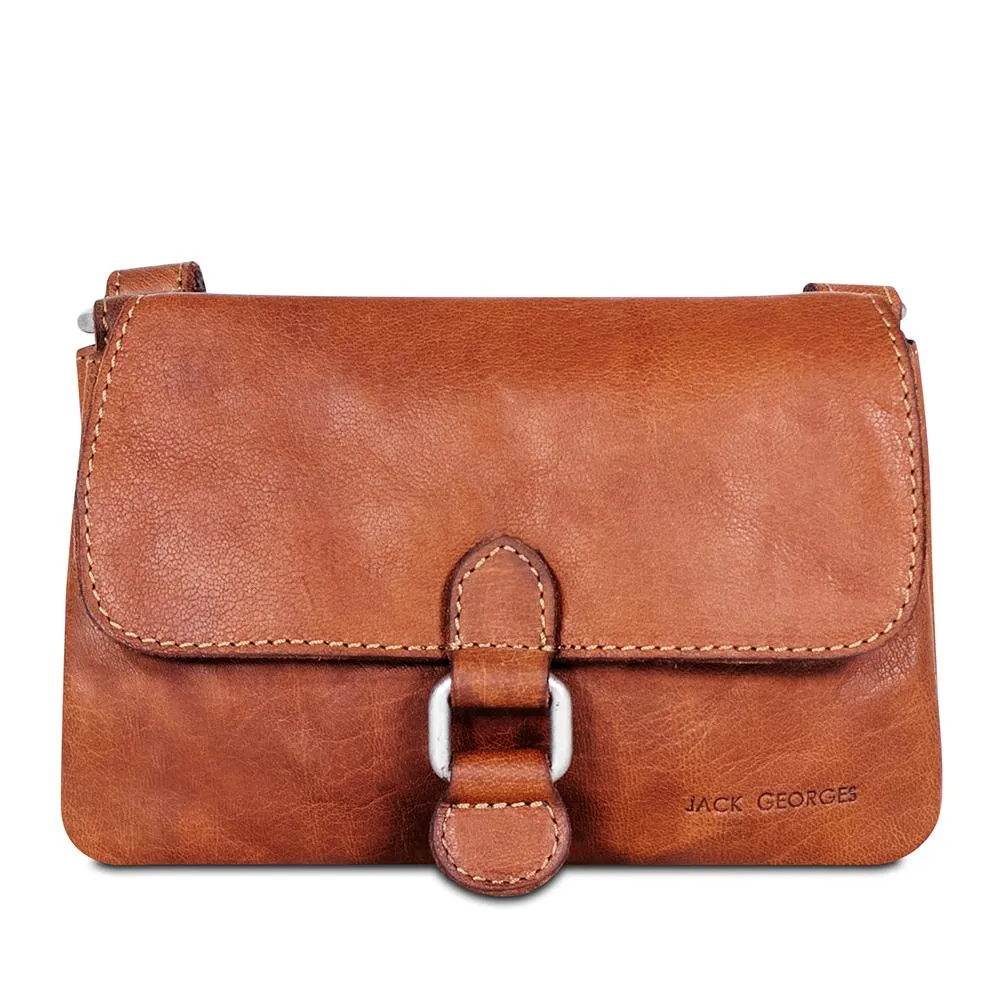 Jack Georges Voyager Collection Mini Crossbody Bag