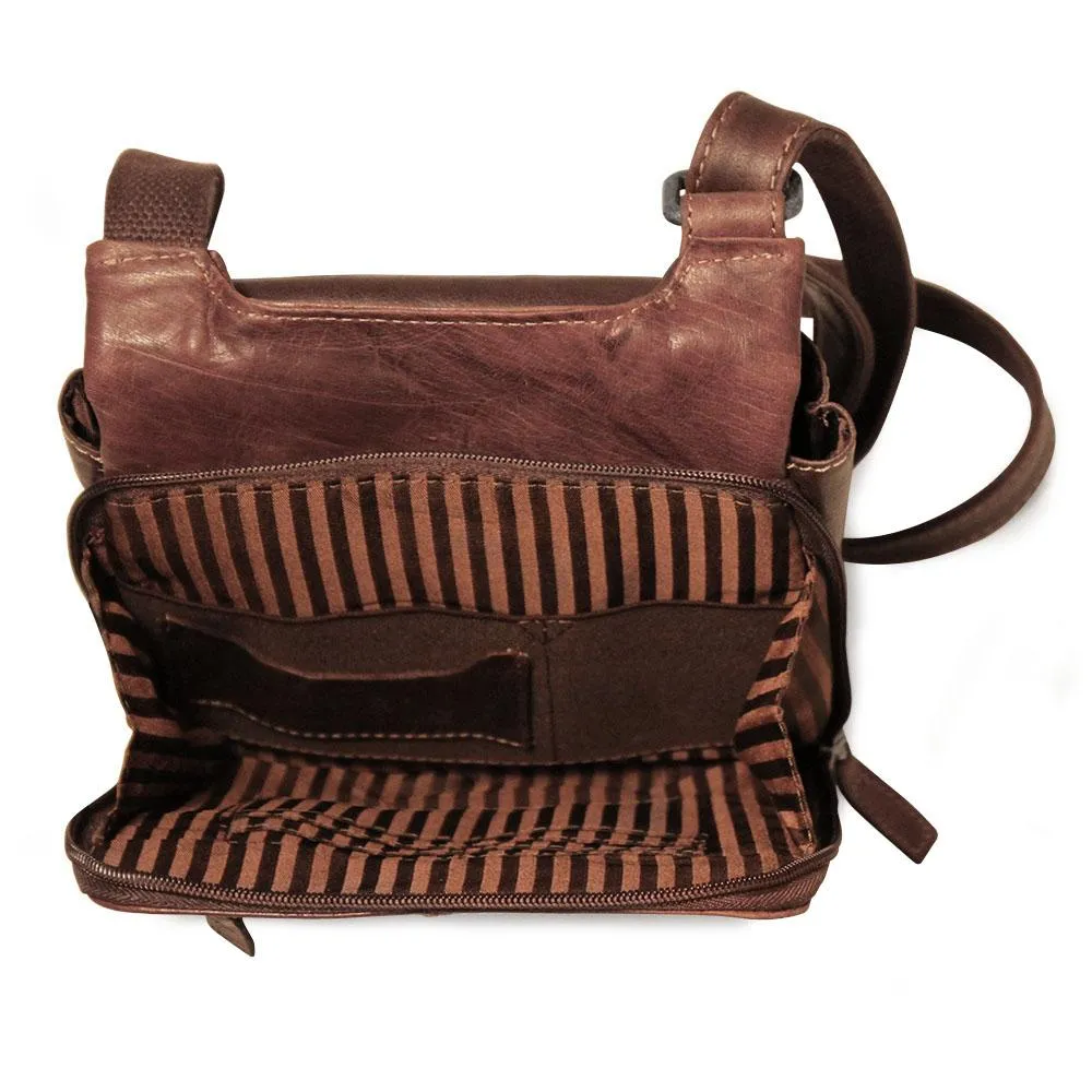 Jack Georges Voyager Collection Slim Crossbody Bag