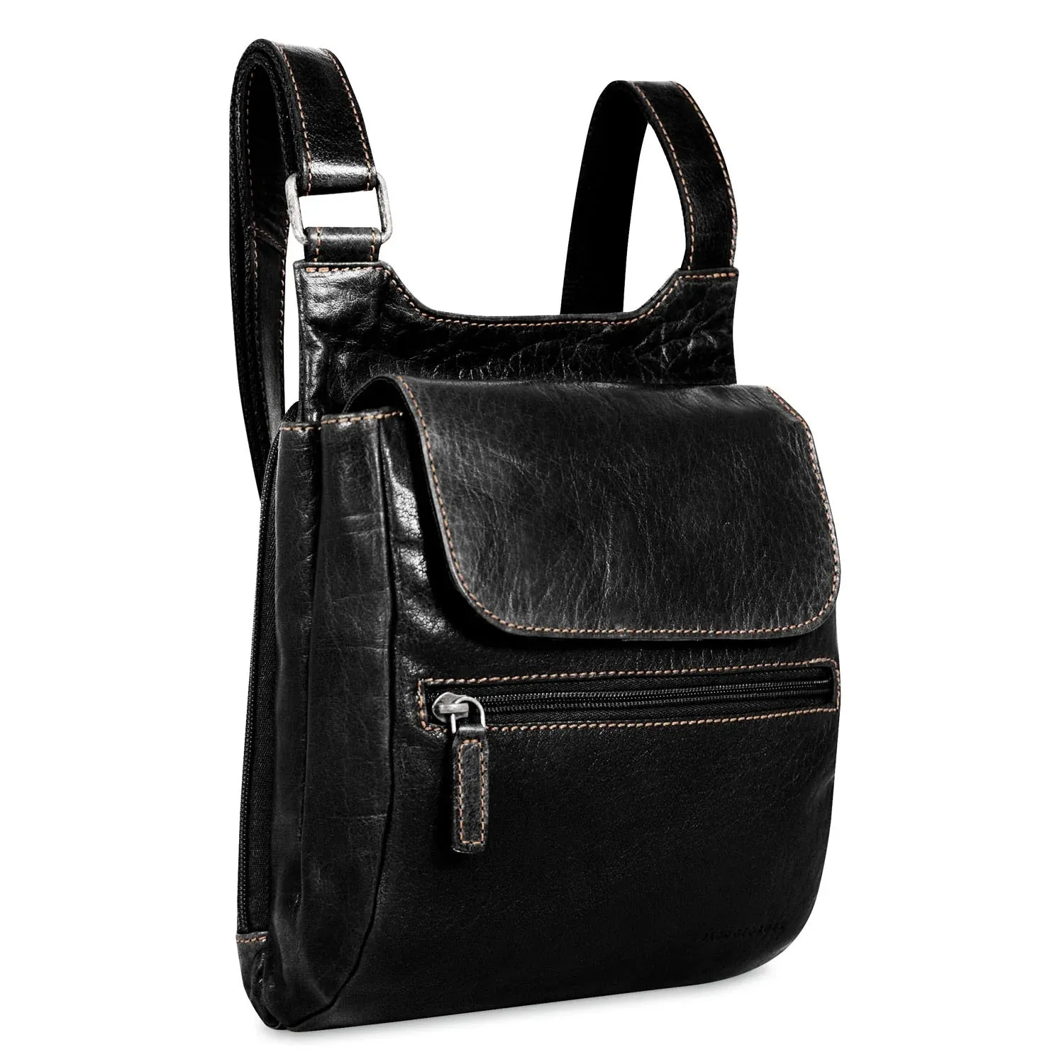 Jack Georges Voyager Collection Slim Crossbody Bag