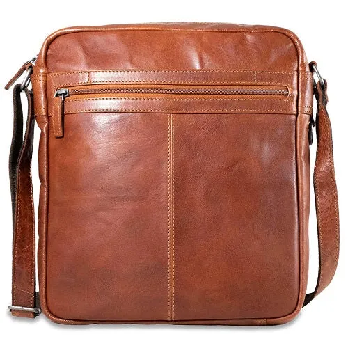 Jack Georges Voyager Large Zippered Crossbody Bag