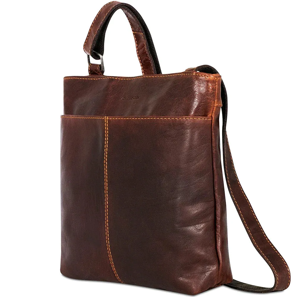 Jack Georges Voyager Small Zip Top Crossbody Bag