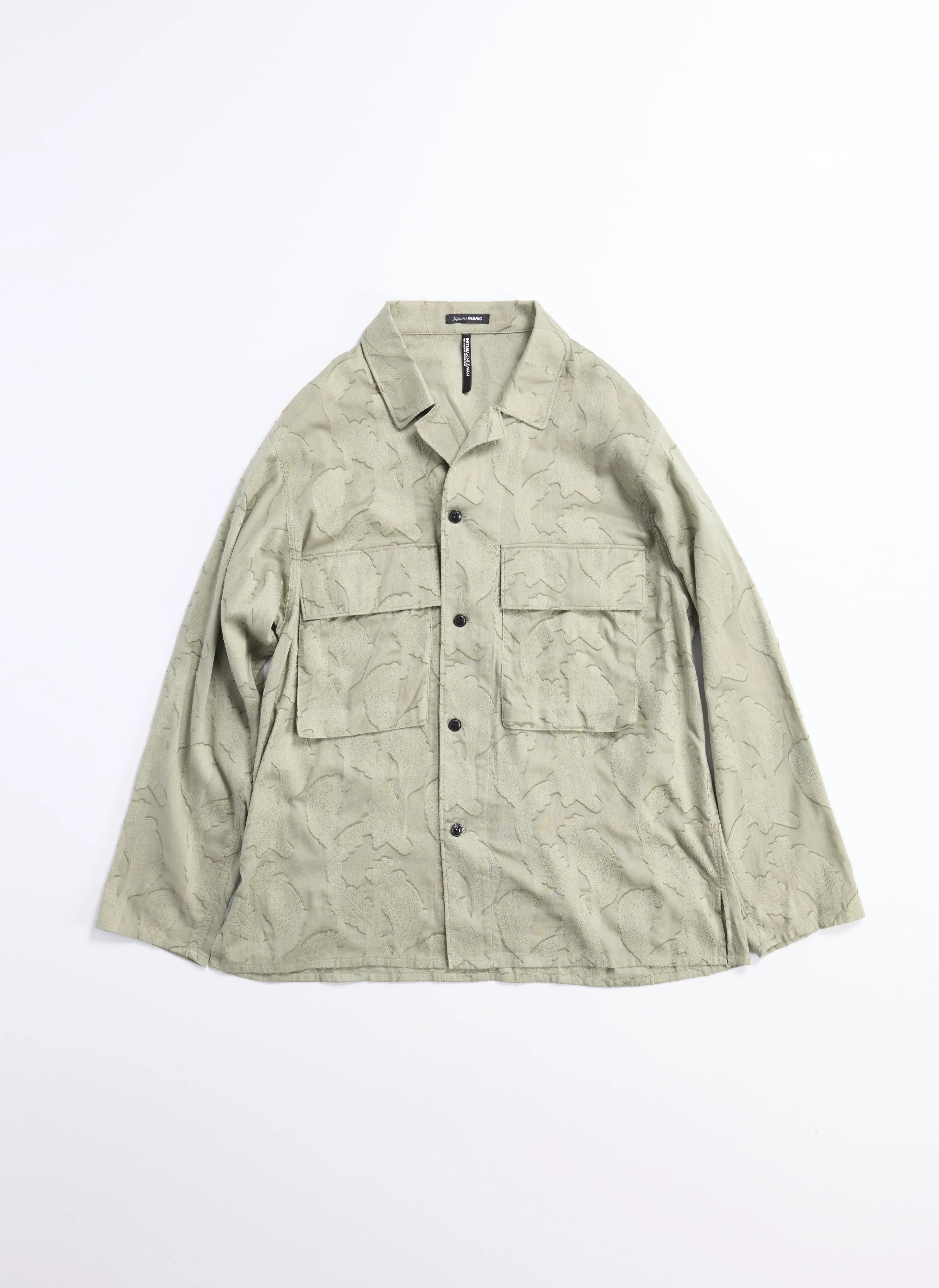 Japan Made Cotton Paisley Shirt Jacket