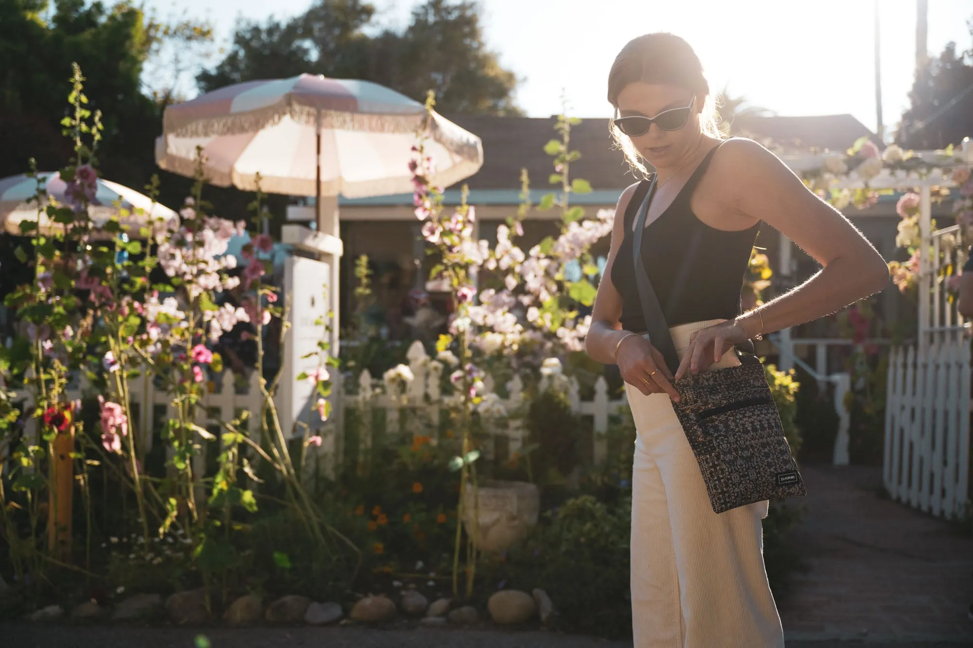 Jo Jo Crossbody - Kelp Floral