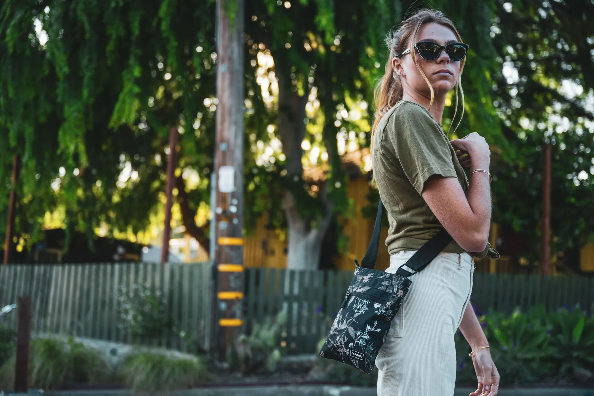 Jo Jo Crossbody - Kelp Floral