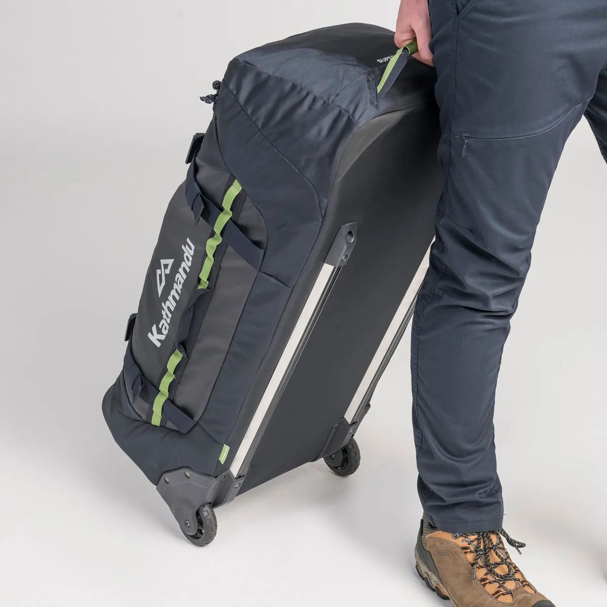 Kathmandu Super Tanker Trolley  80L 2-Wheel Wheeled Duffel Bags