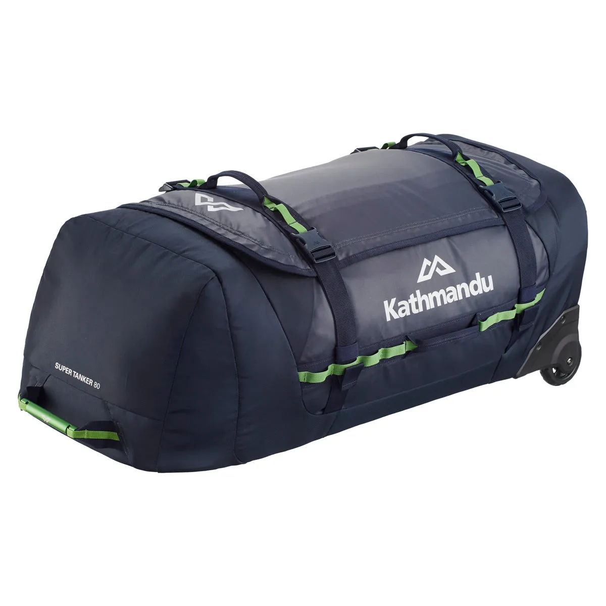Kathmandu Super Tanker Trolley  80L 2-Wheel Wheeled Duffel Bags