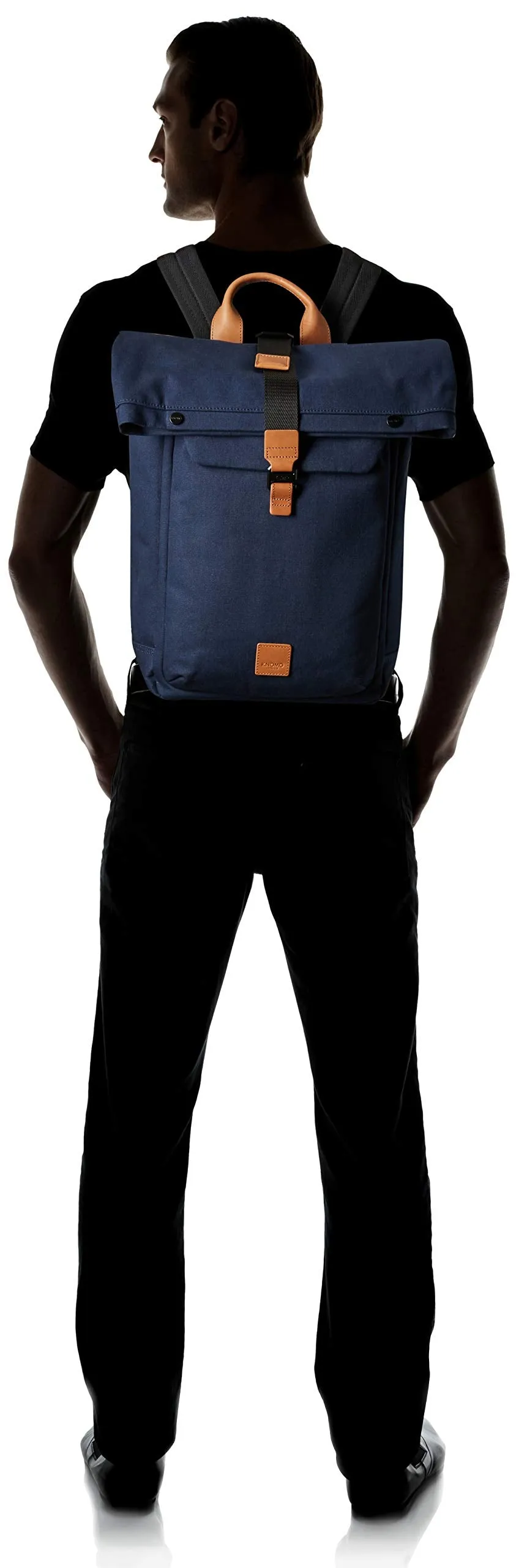 Knomo London Fulham Novello Rolltop Backpack 15"