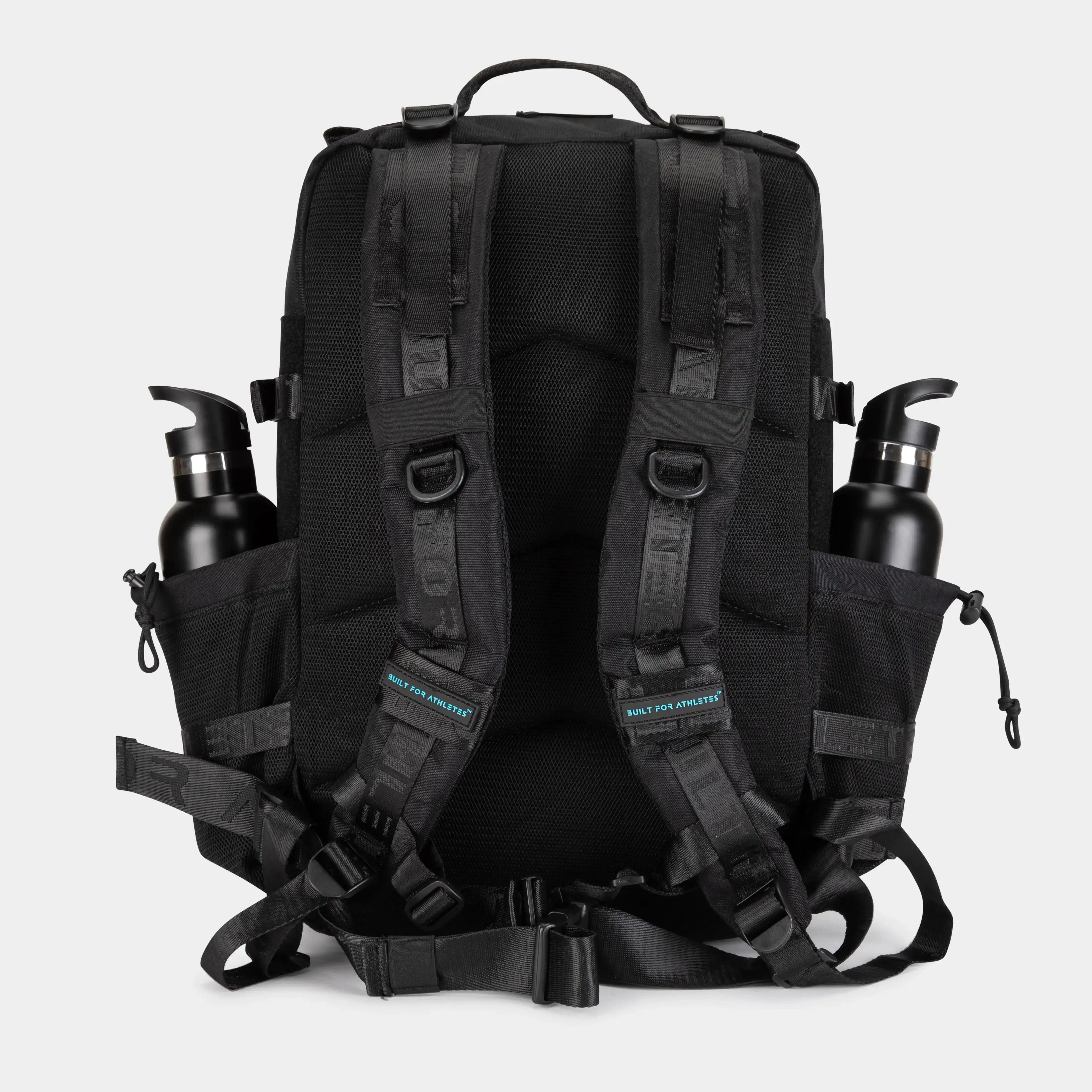 Large Black & Aqua 45L Gym Backpack