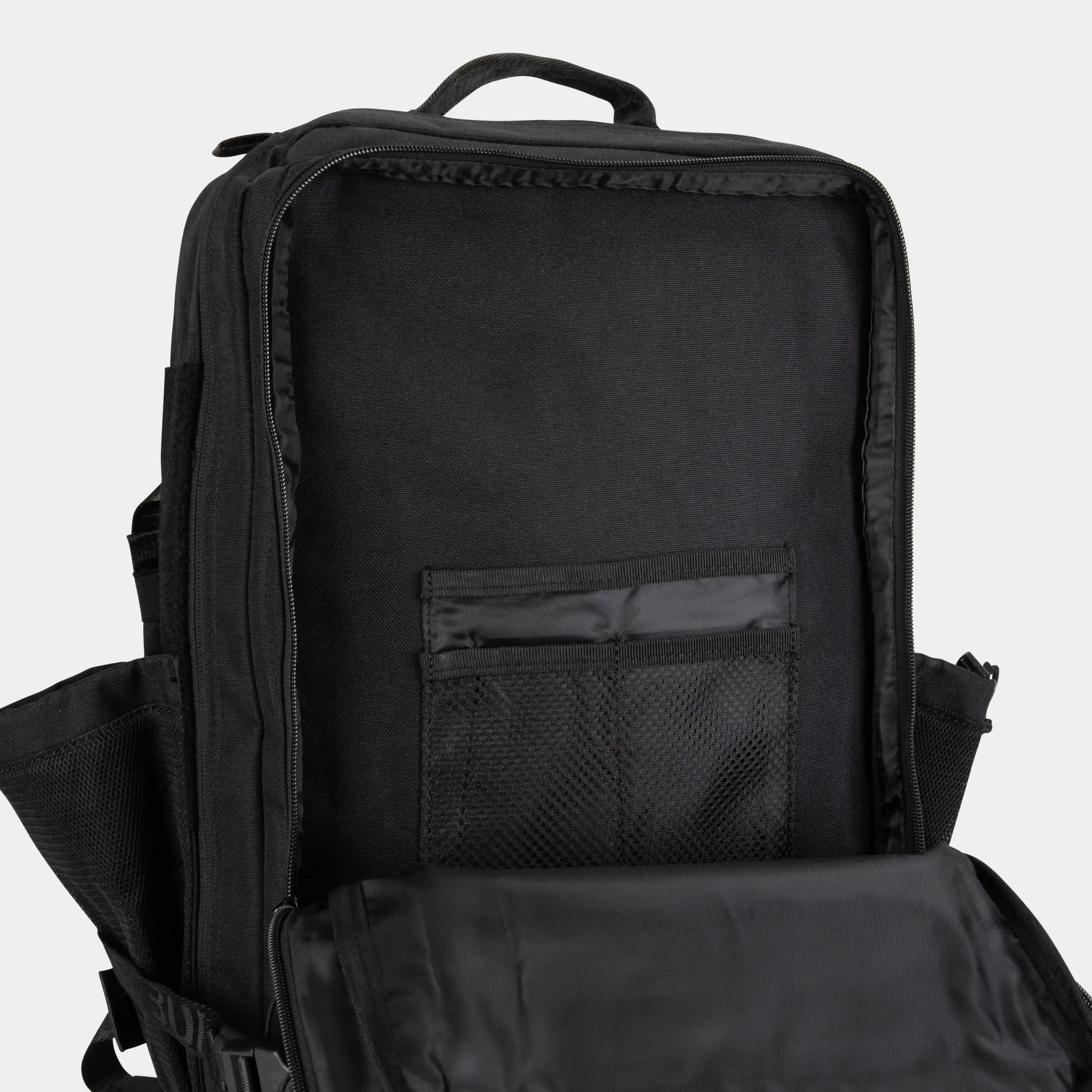Large Black & Aqua 45L Gym Backpack