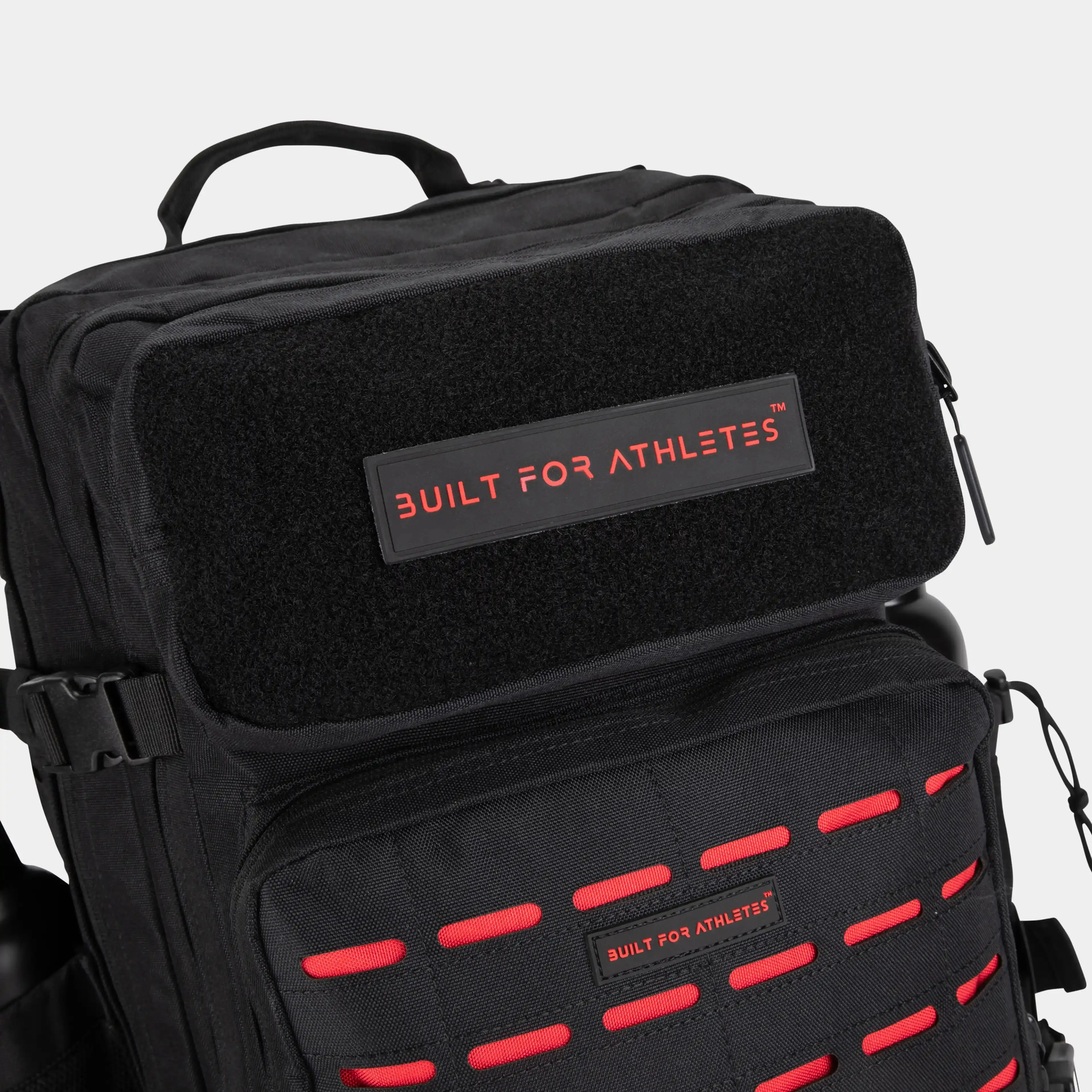 Large Black & Red 45L Gym Backpack