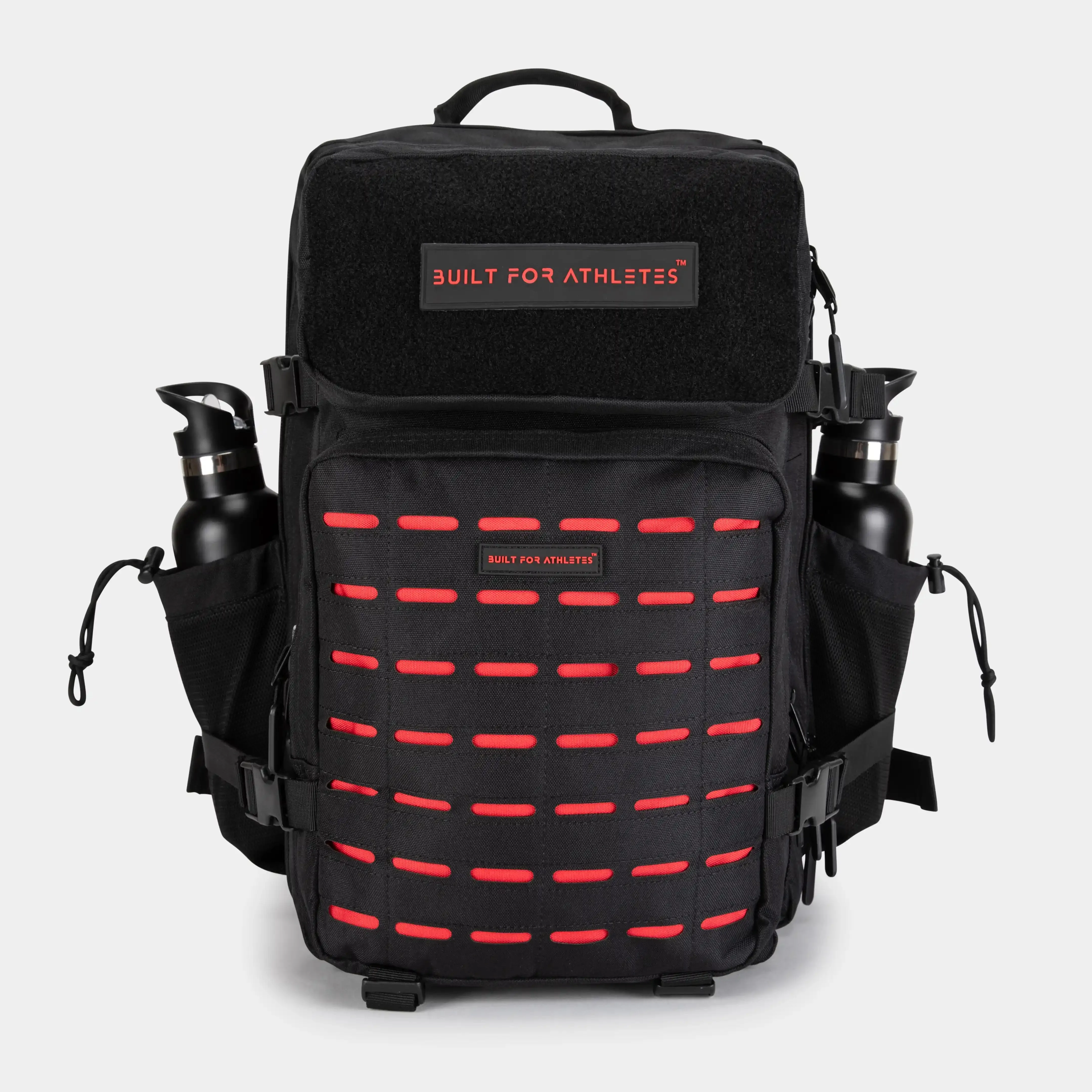 Large Black & Red 45L Gym Backpack