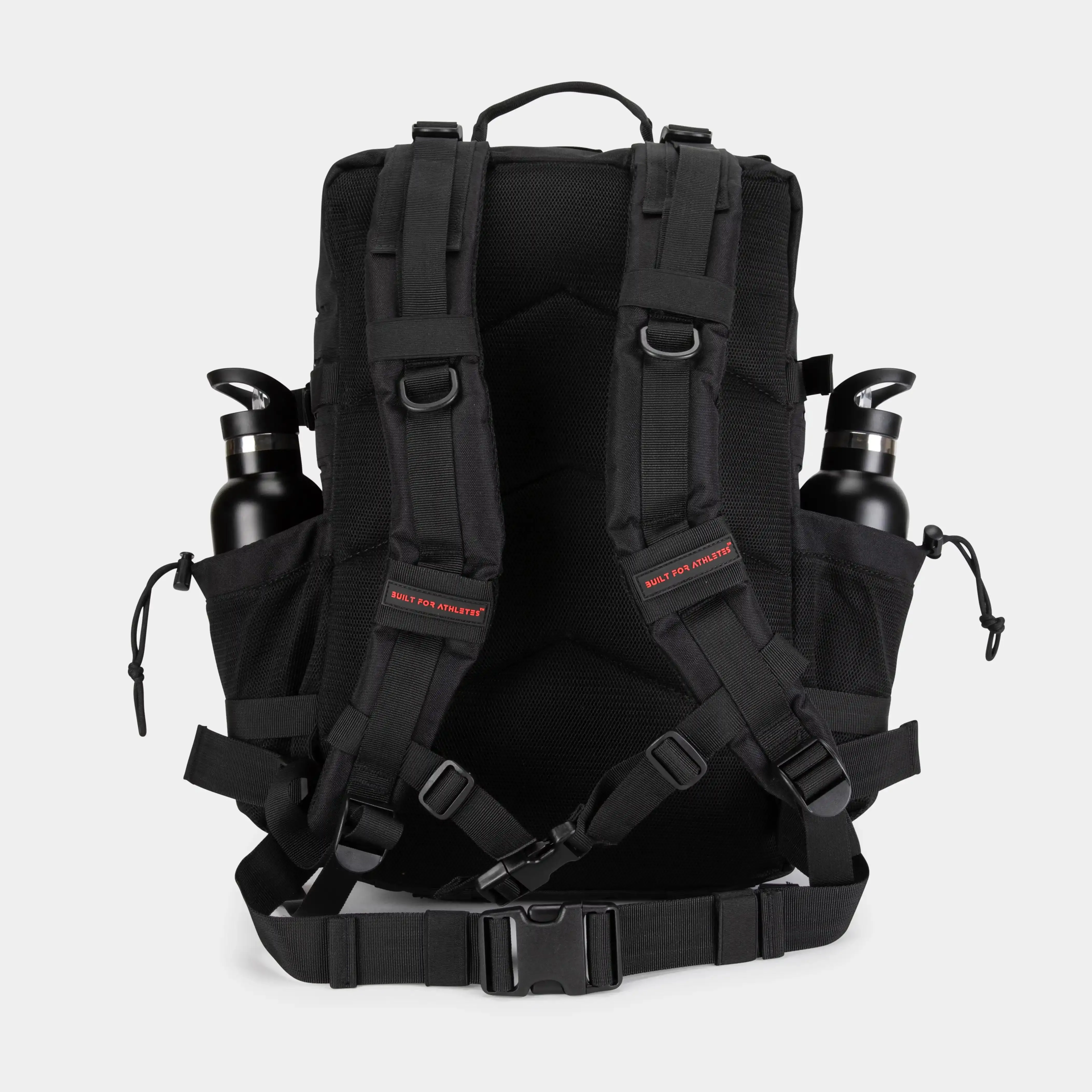 Large Black & Red 45L Gym Backpack