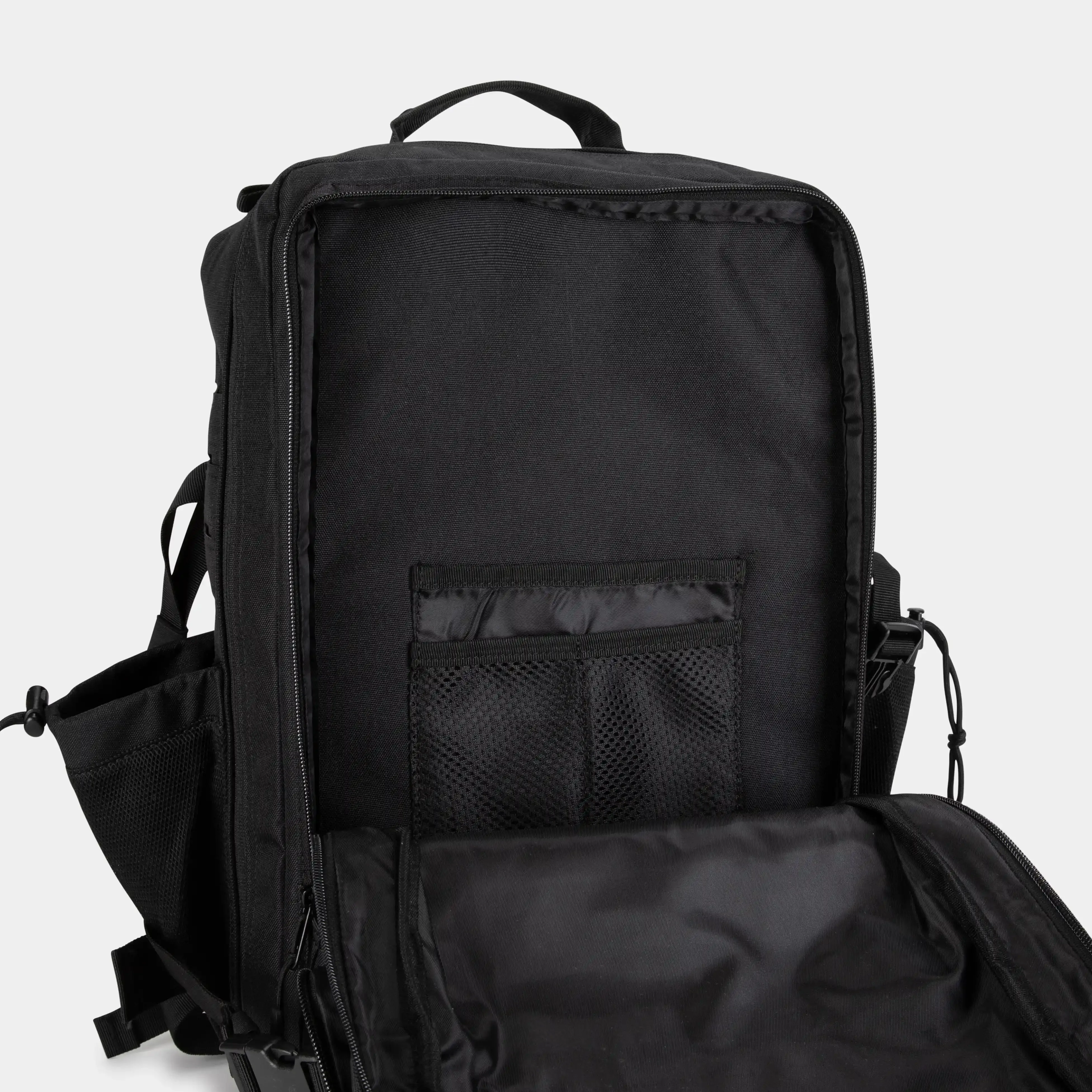 Large Black & Red 45L Gym Backpack