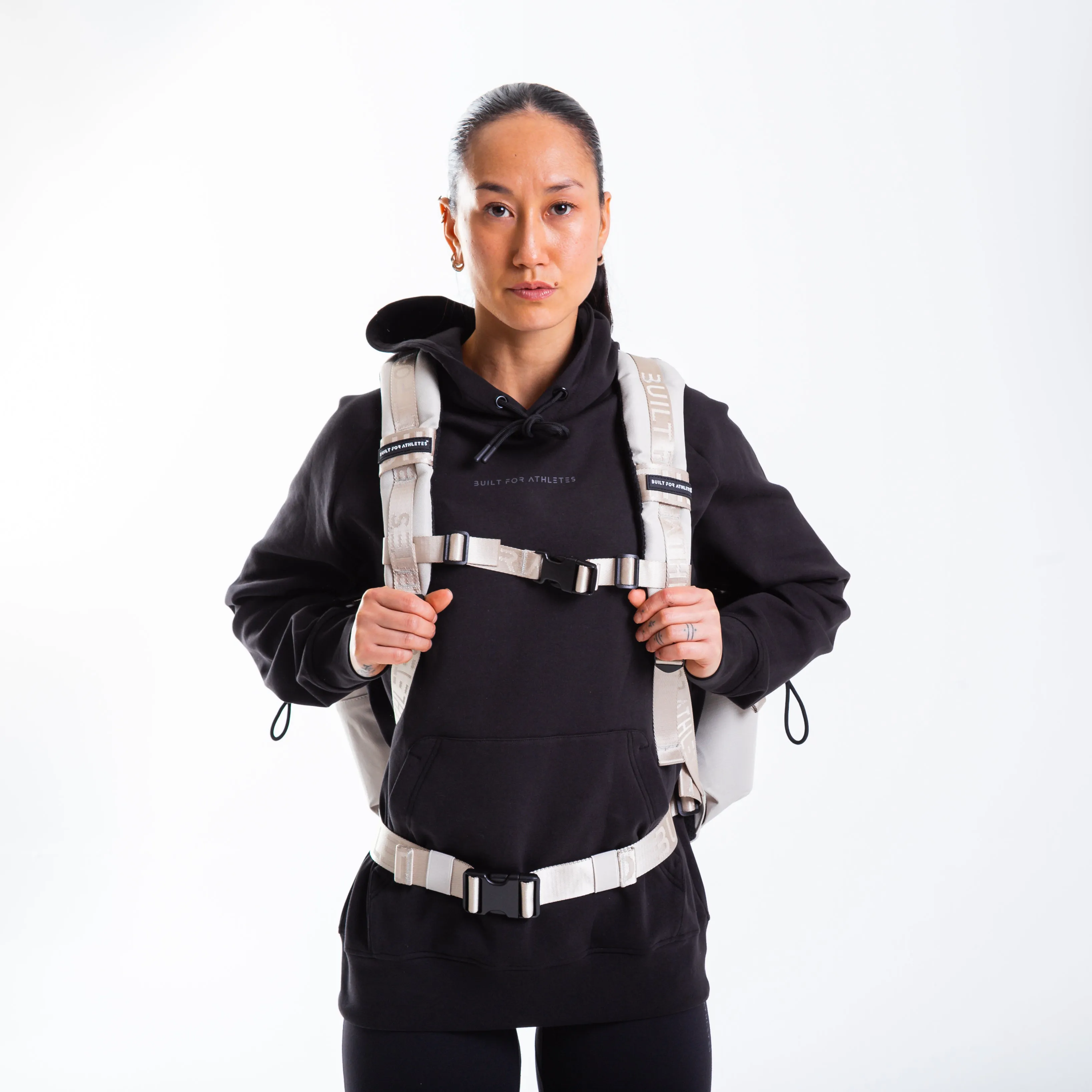 Large Ecru 45L Gym Backpack