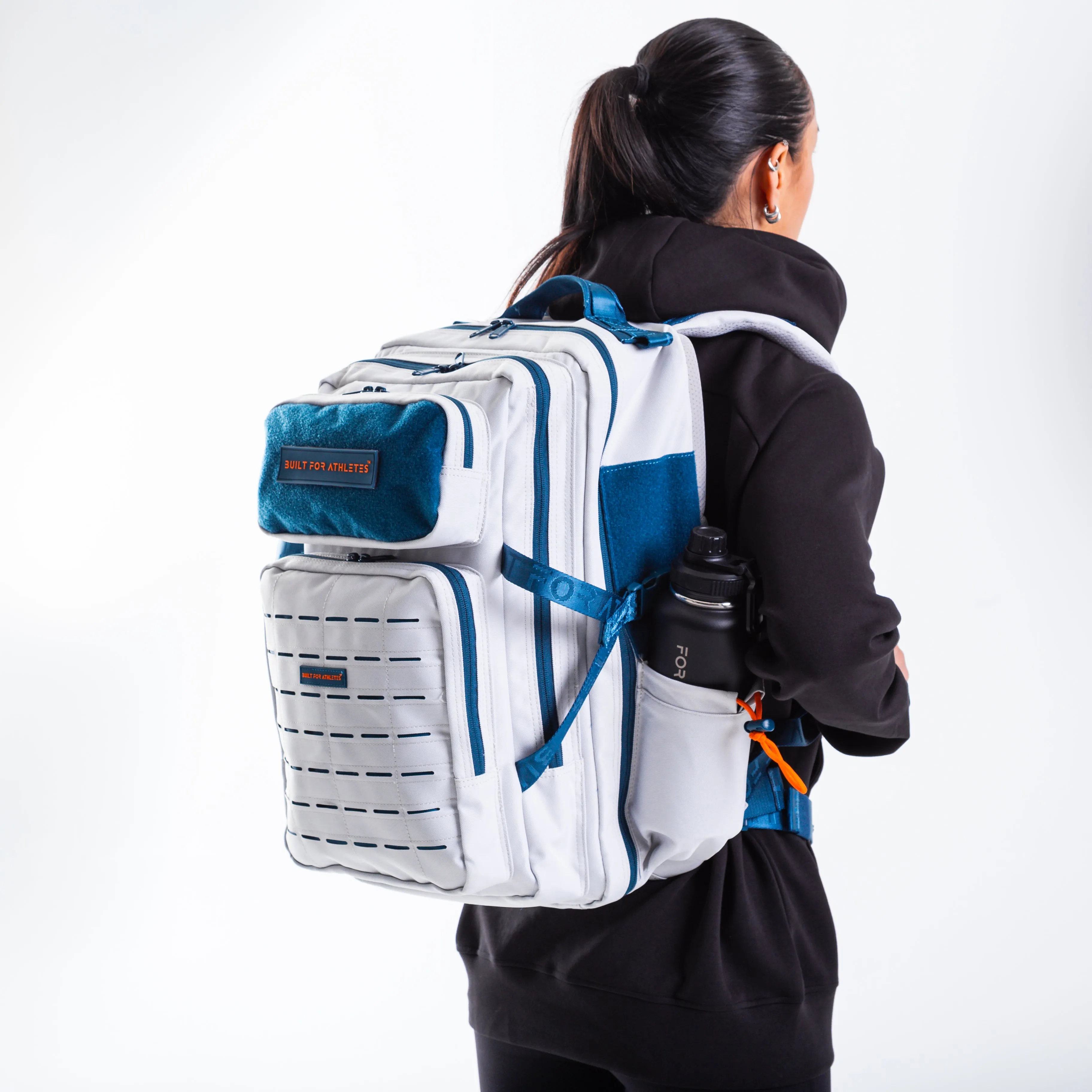 Large Platinum Grey 45L Gym Backpack