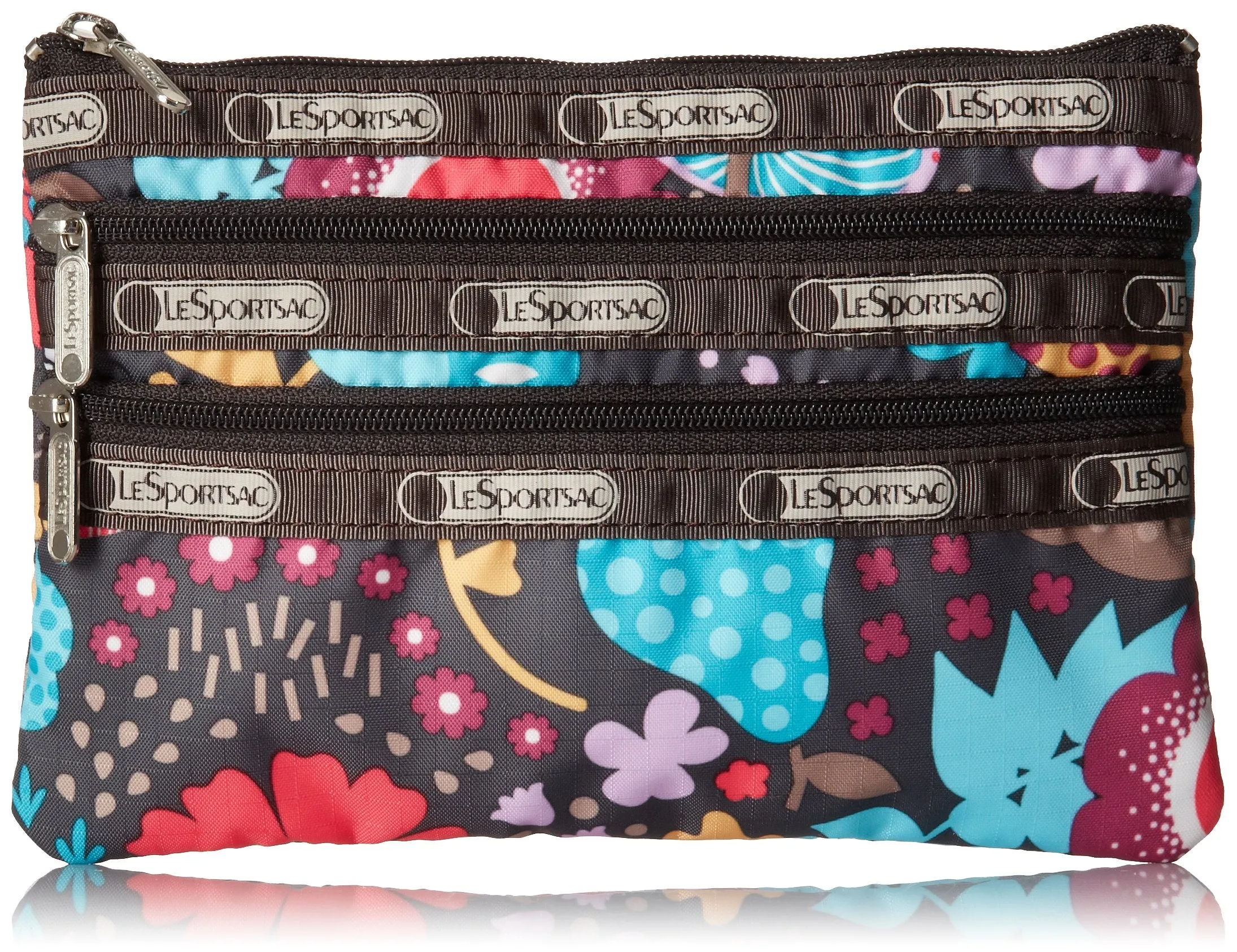 LeSportsac Boxed 3 Zip Cosmetic Bag