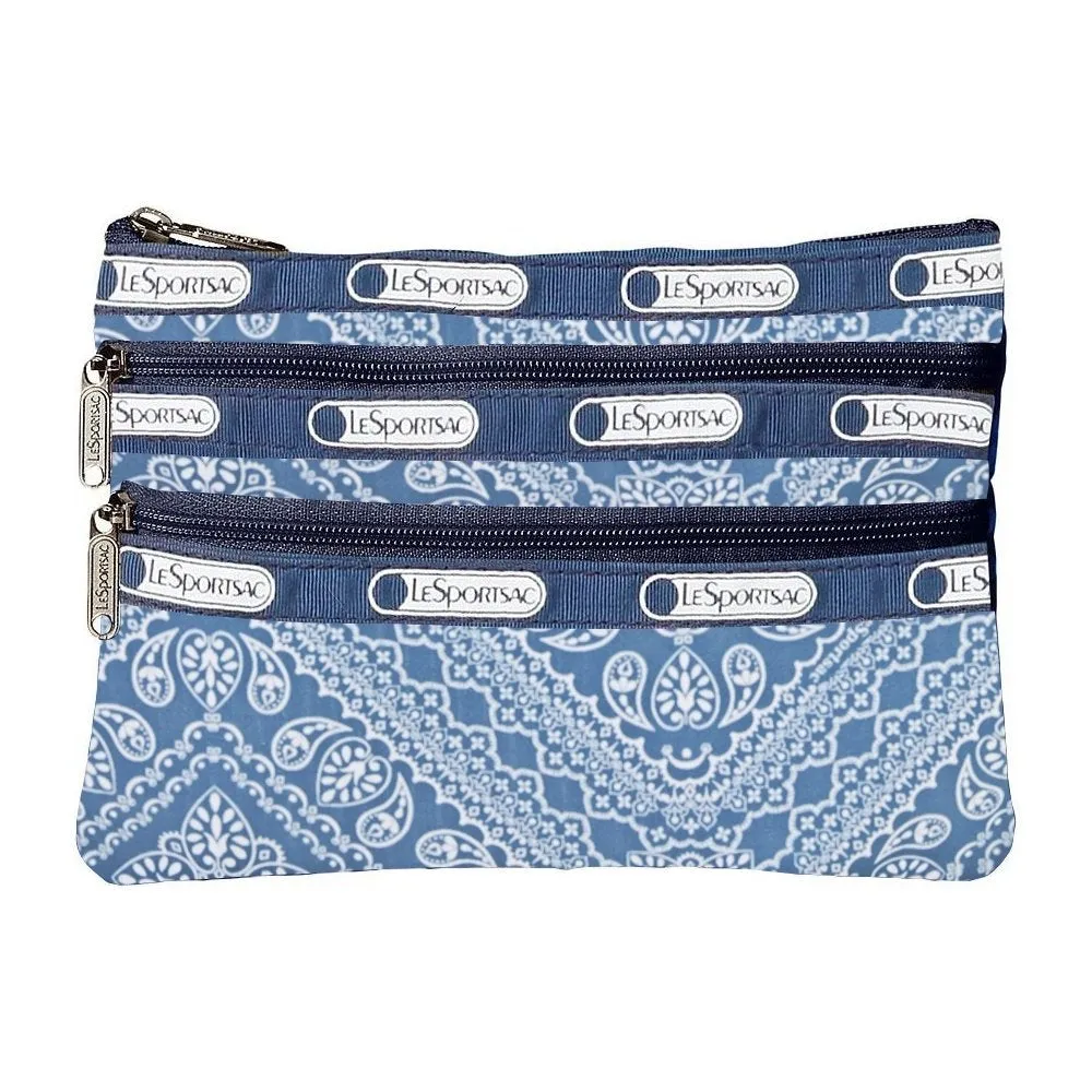 LeSportsac Boxed 3 Zip Cosmetic Bag
