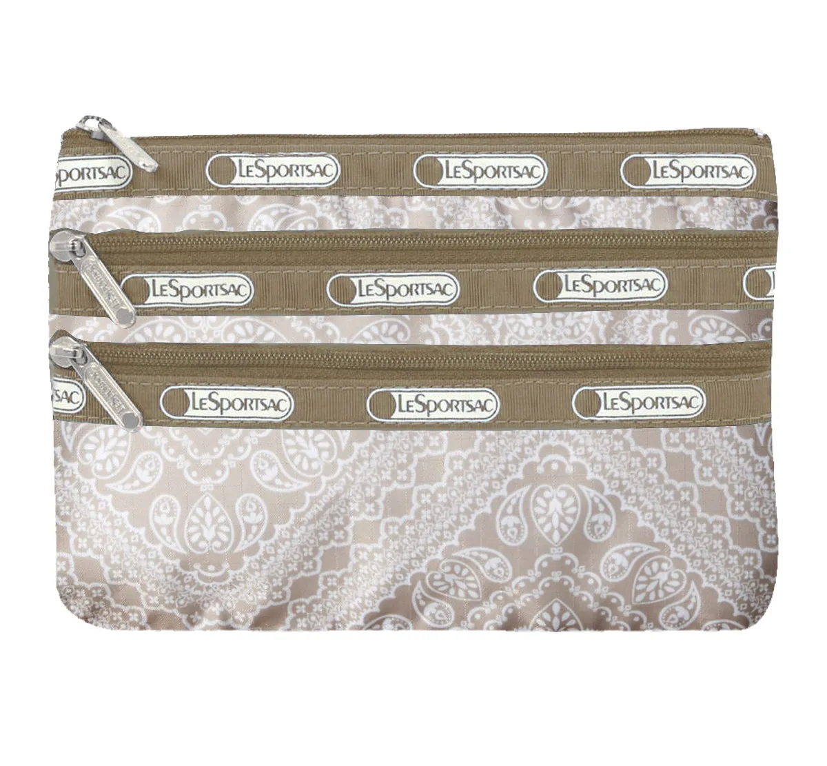 LeSportsac Boxed 3 Zip Cosmetic Bag