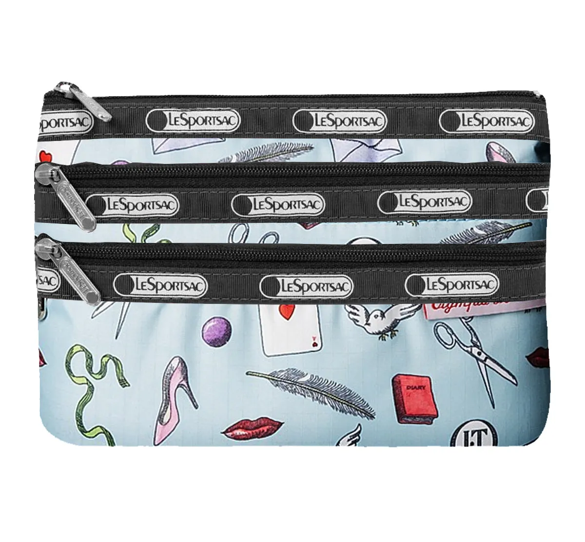 LeSportsac Boxed 3 Zip Cosmetic Bag